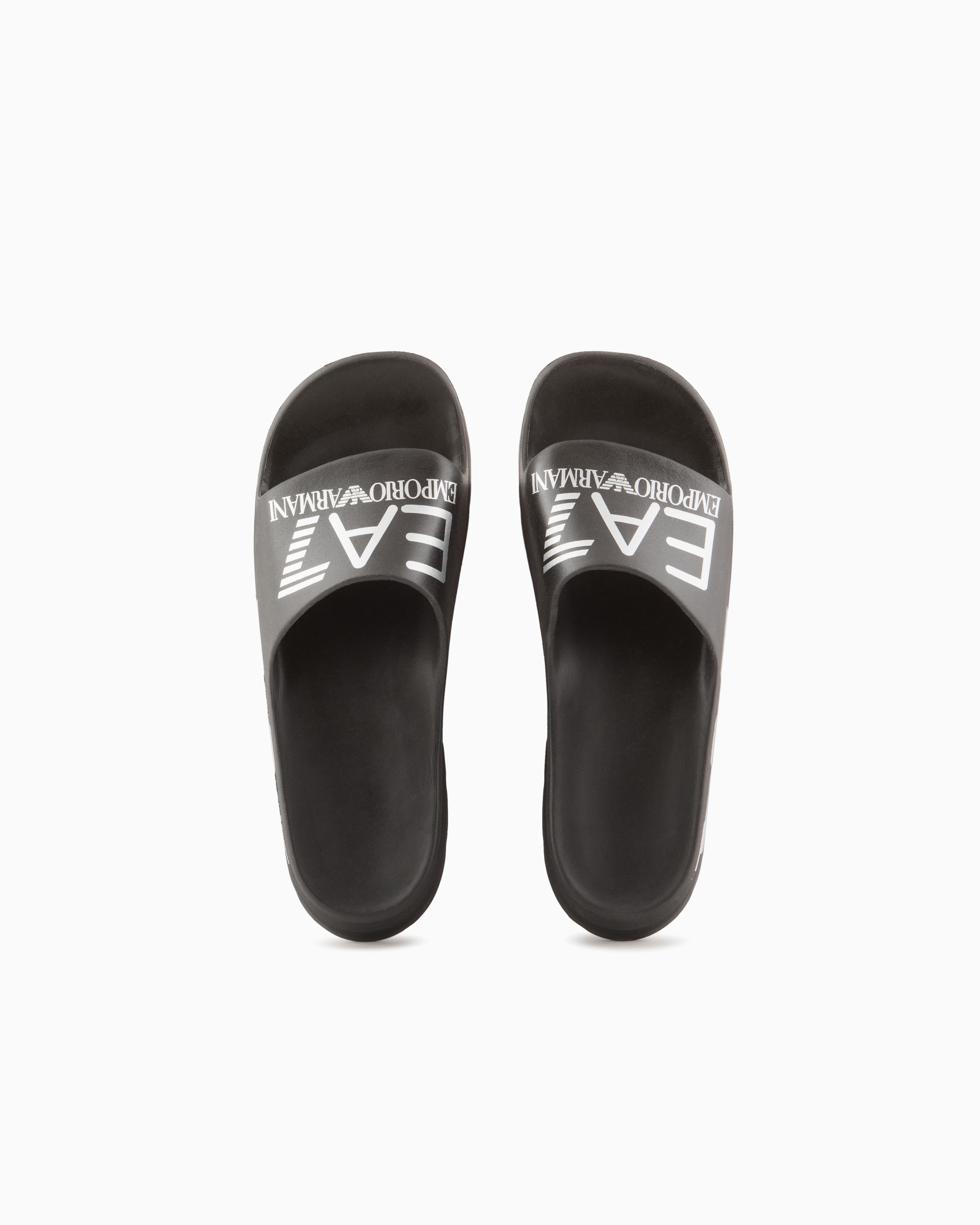 EA7 EMPORIO ARMANI 特大ロゴ入り Crusher Distanceスライド Crusher Distance slides with oversized logo | EA7