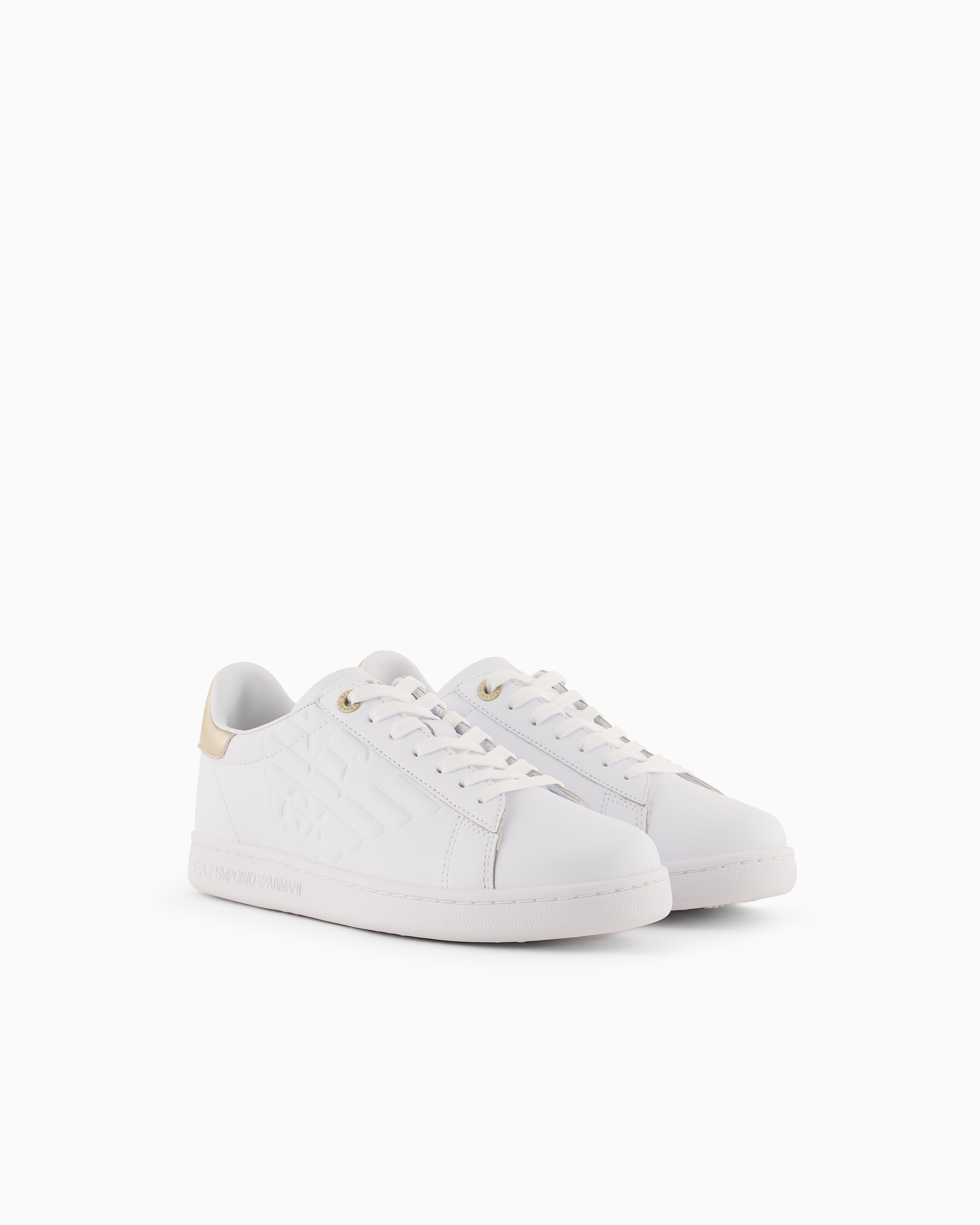 EA7 EMPORIO ARMANI クラシック スニーカー ホワイト 2色 EA7 EMPORIO ARMANI クラシック スニーカー ホワイト 2色 靴