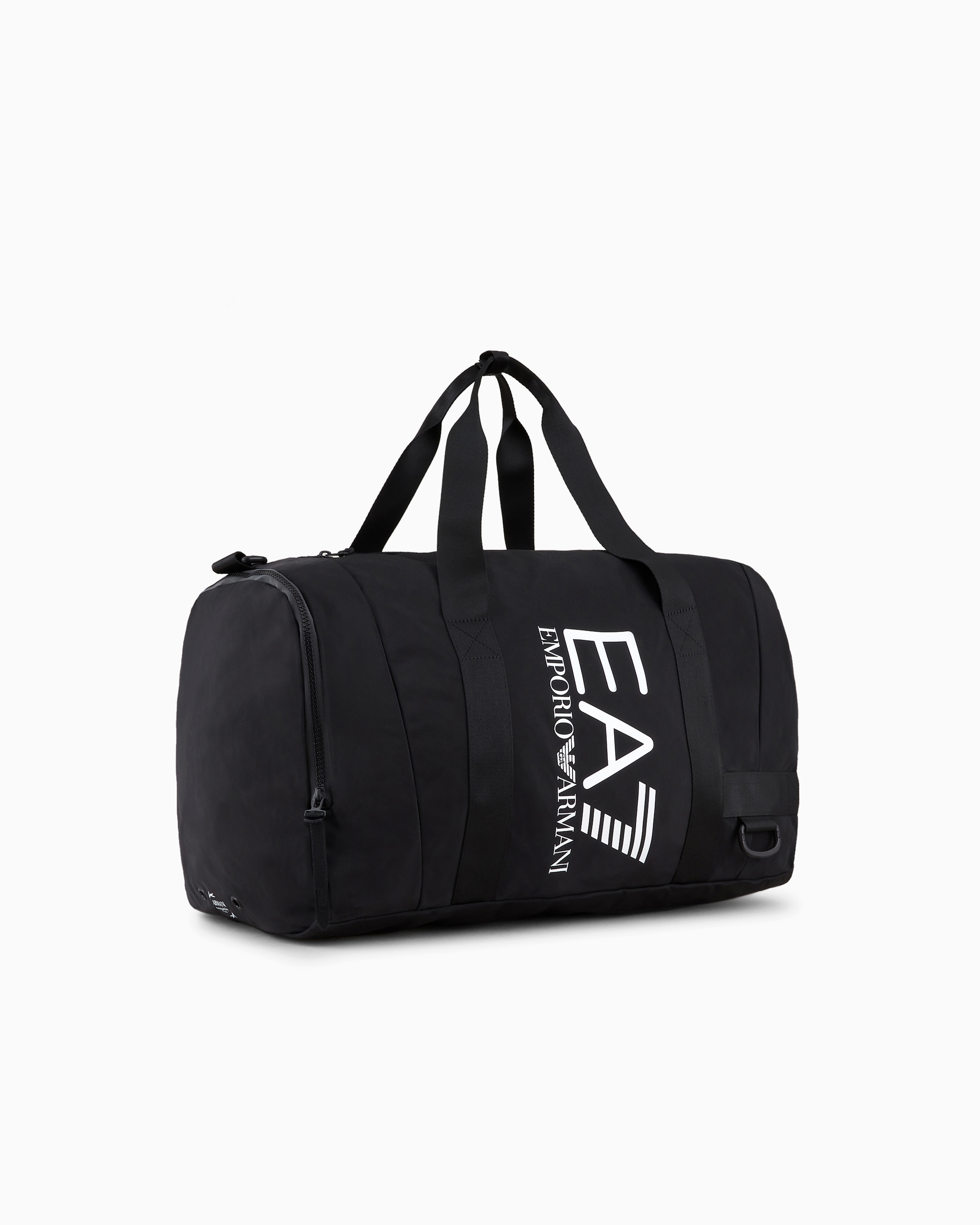 Technical-fabric duffel bag with oversized logo | EA7