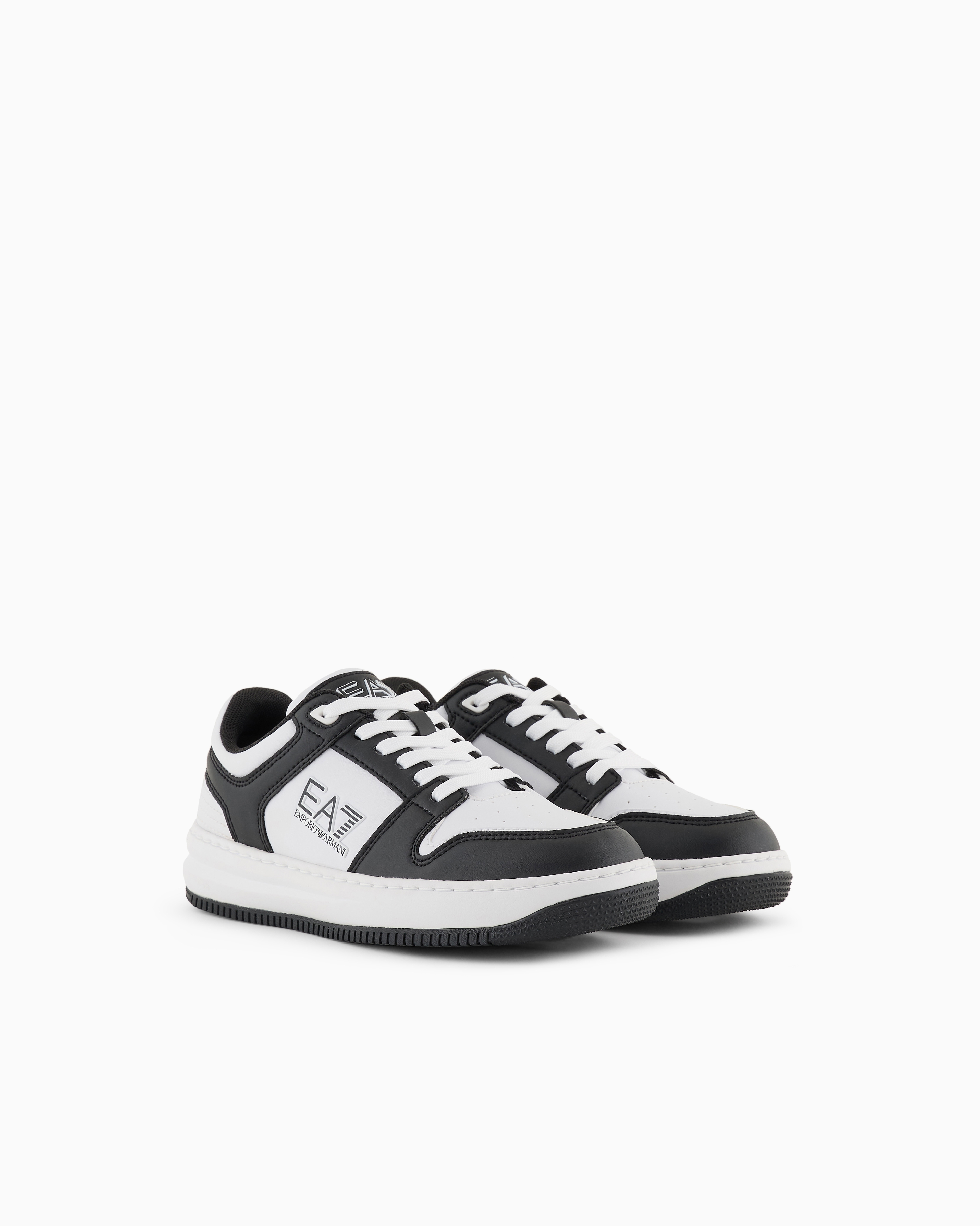Ea7 Slasher Junior Sneakers In White