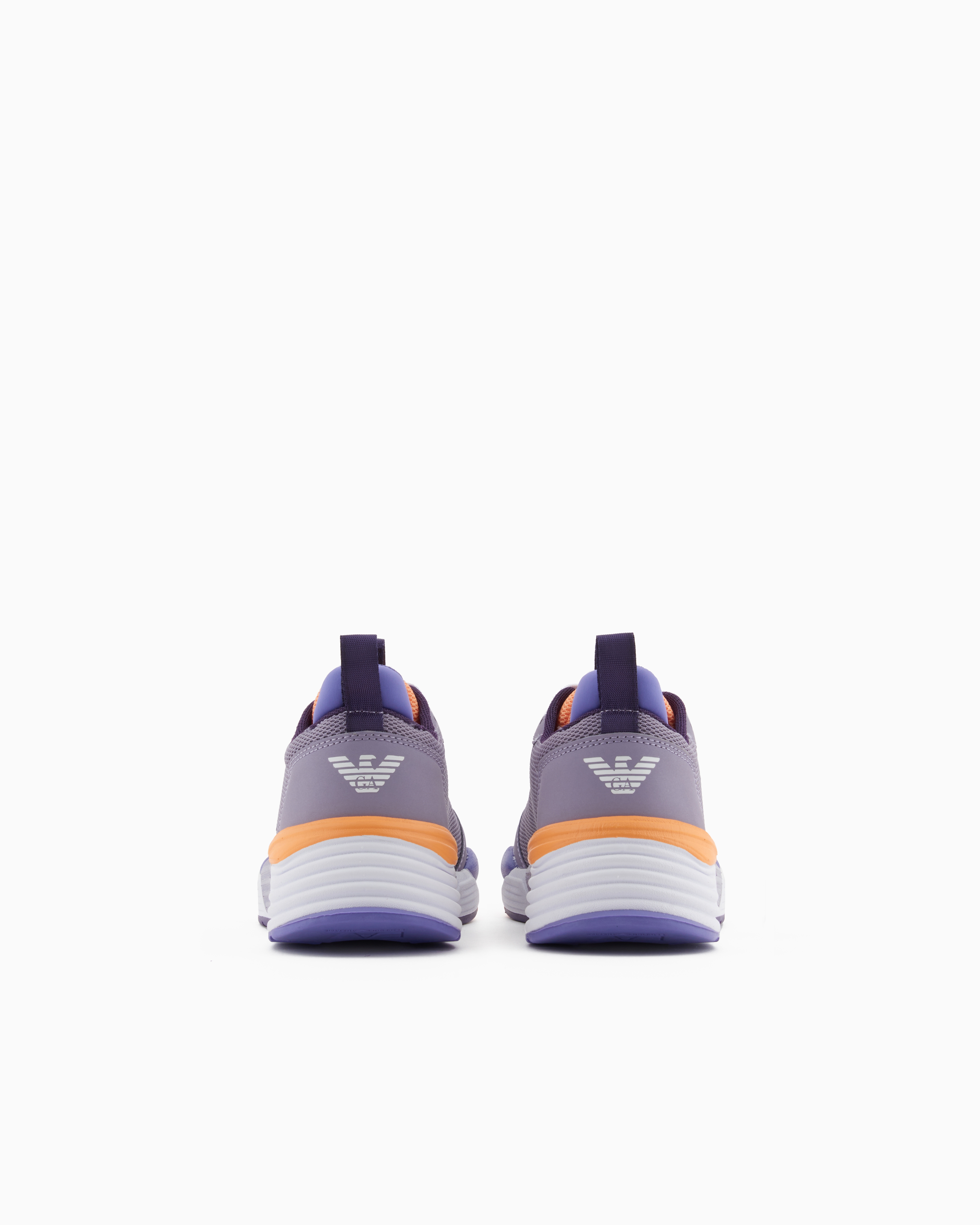 Ea7 Junior Ace Runner Sneakers In Purple