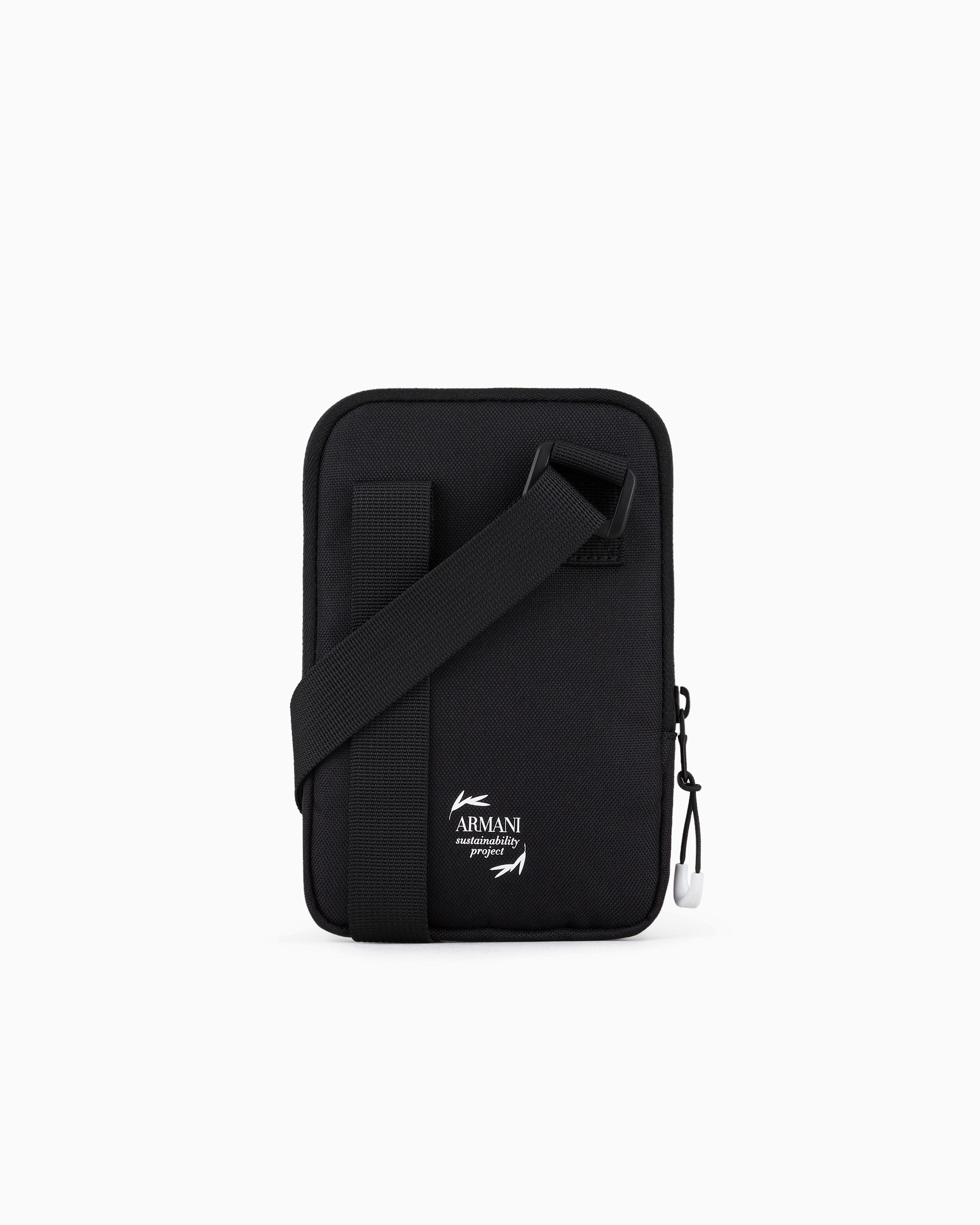 Recycled fabric Train Core mini shoulder bag | EA7