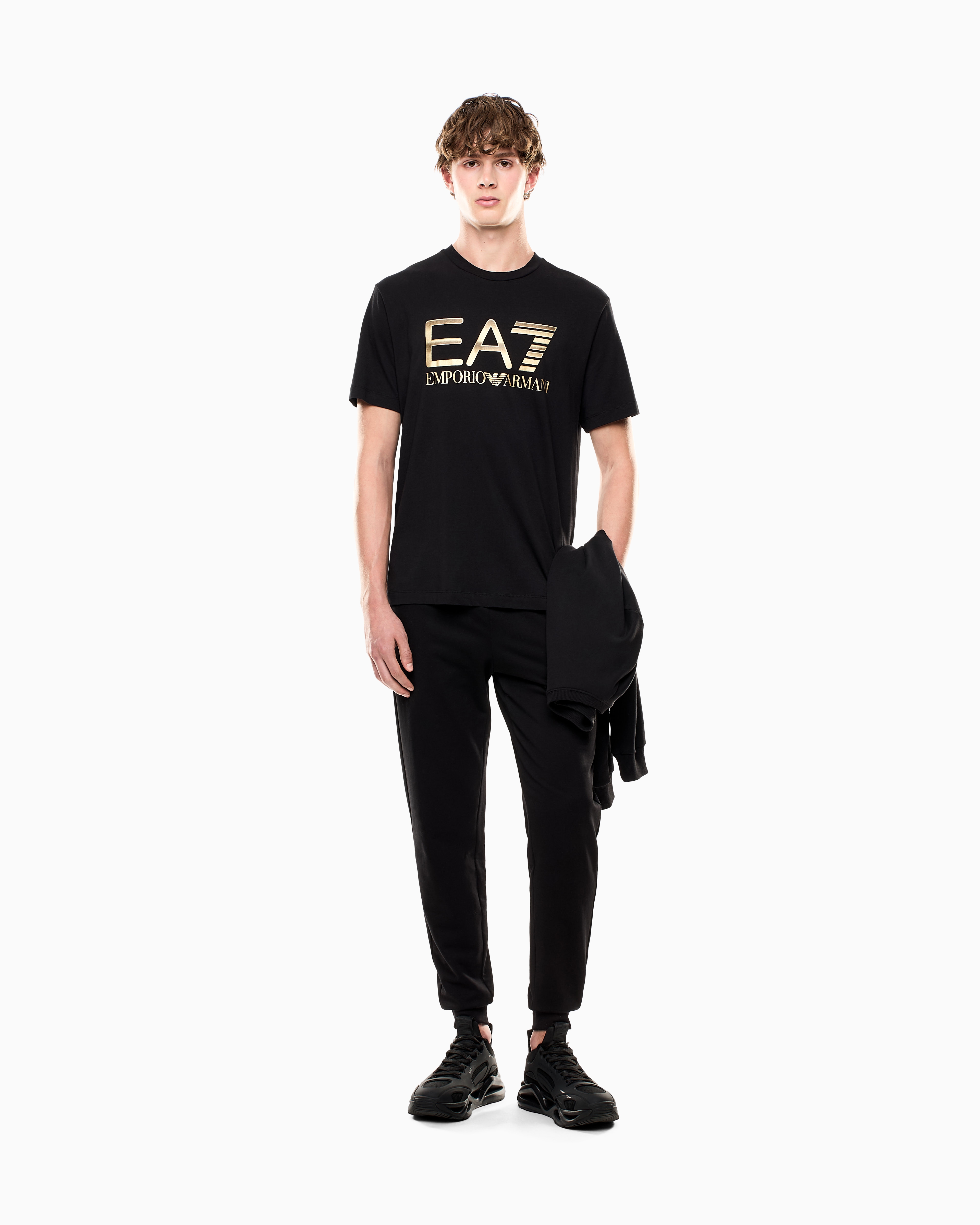 Logo Series Tシャツ コットン オーバーサイズロゴ | EA7
