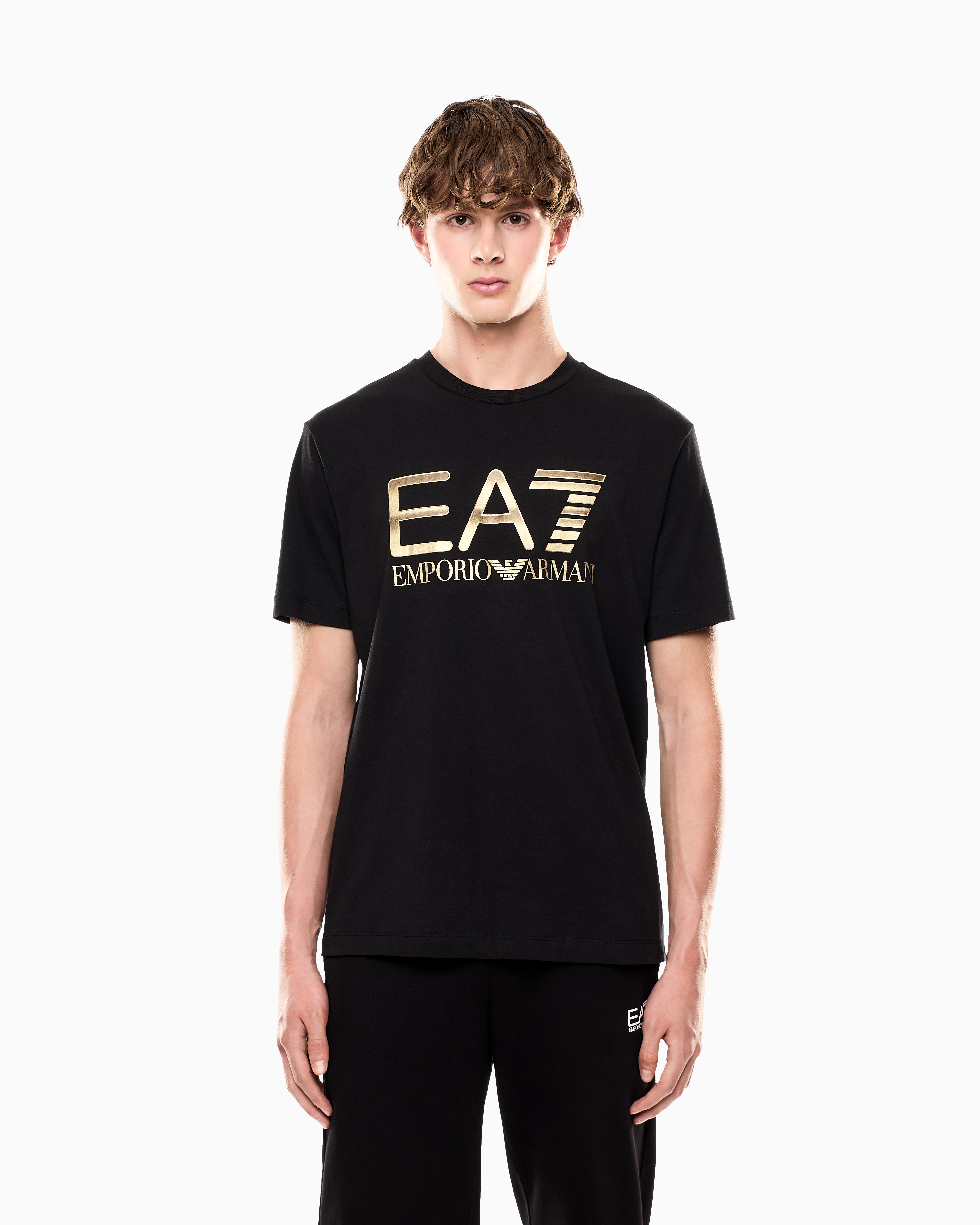 Logo Series Tシャツ コットン オーバーサイズロゴ | EA7