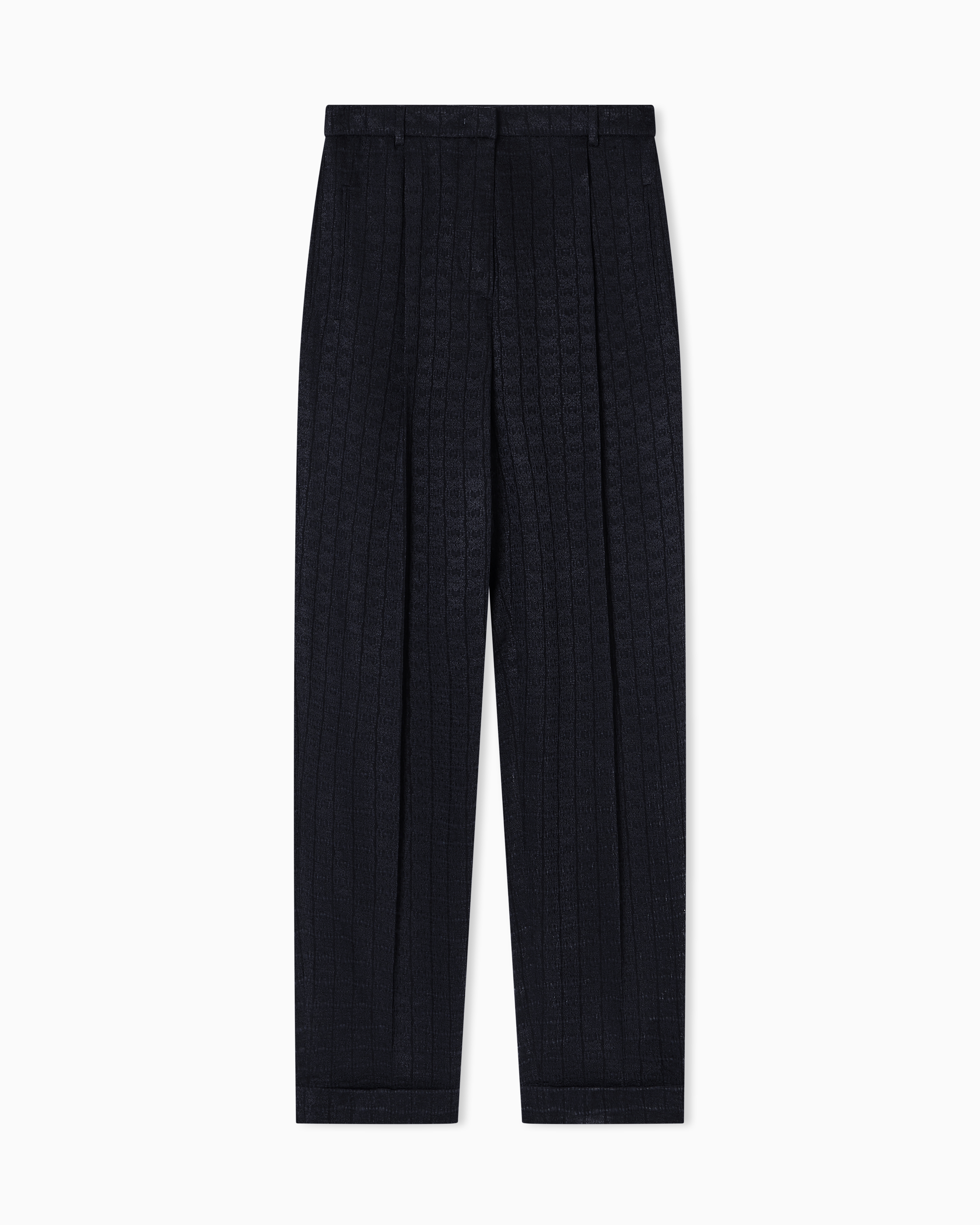 Giorgio Armani Formal Trousers In Black
