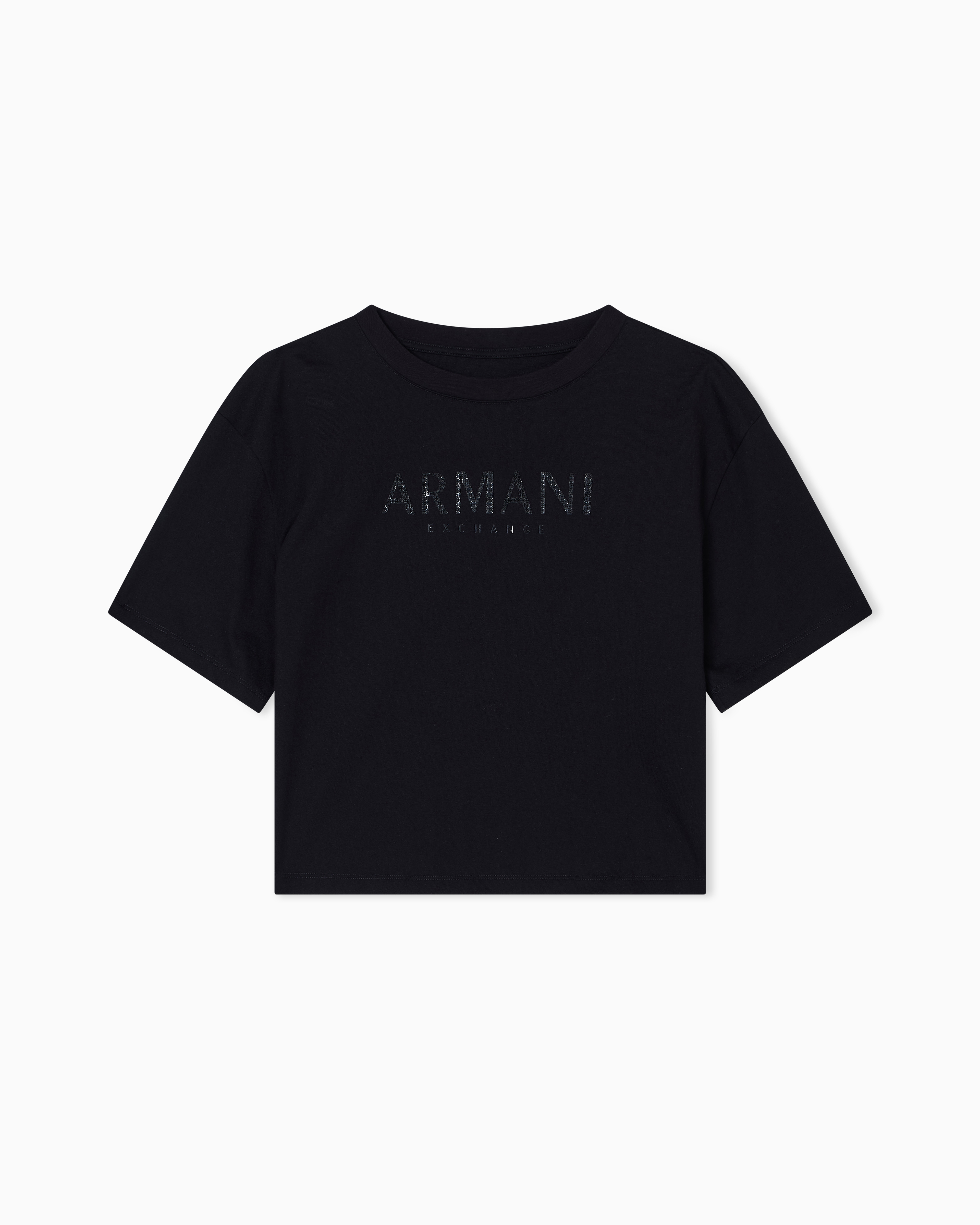 Armani Exchange Cropped T-shirts