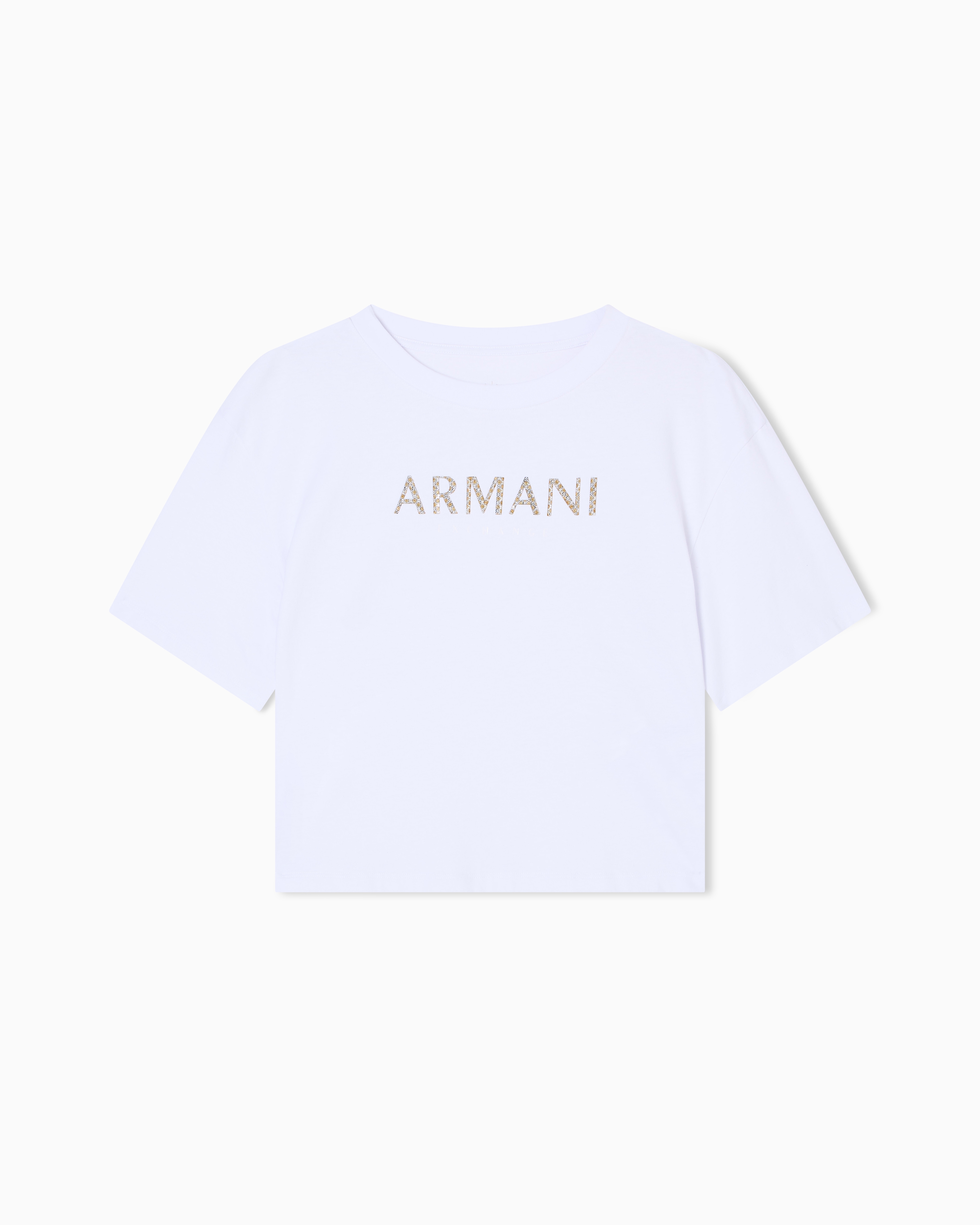 Armani Exchange Cropped T-shirts