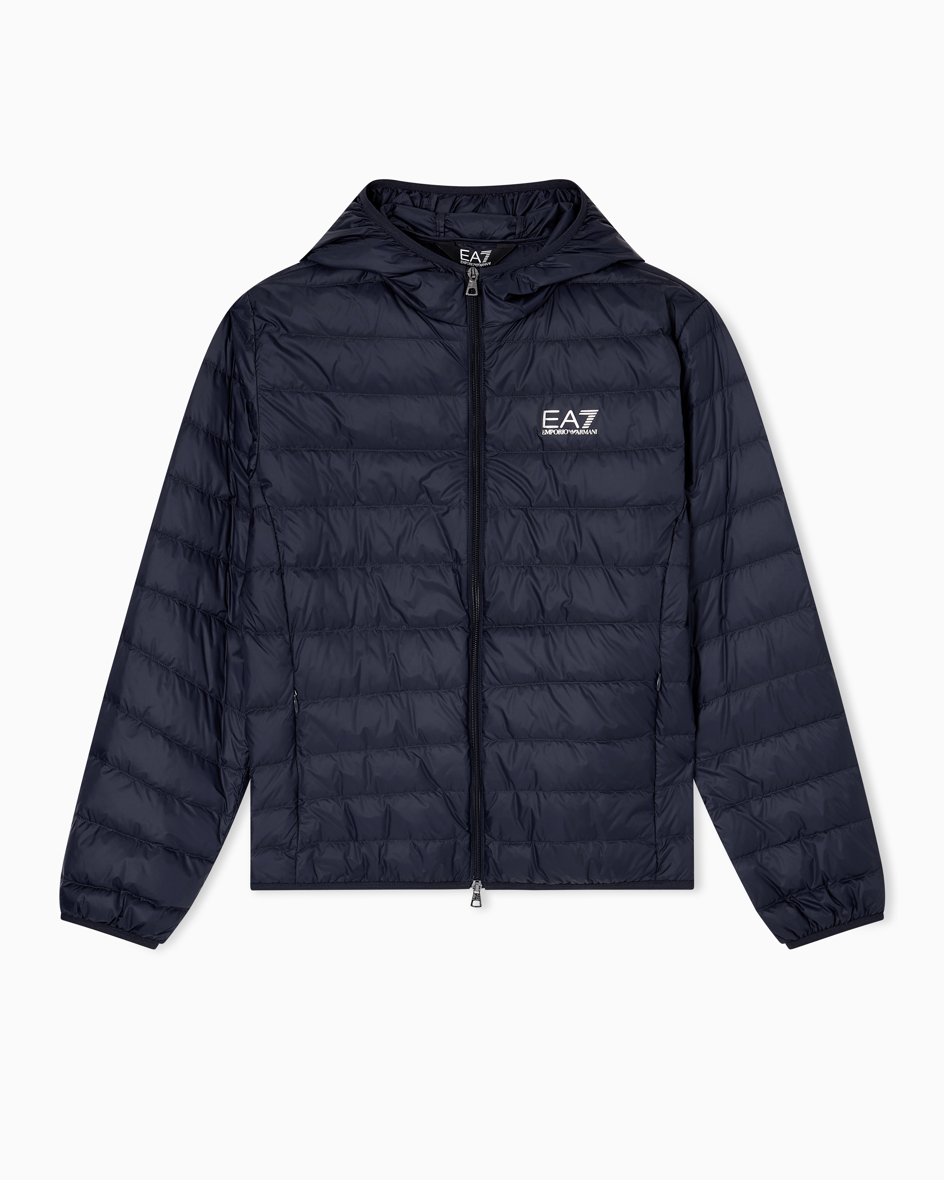 VIP【関税送料無料】希少 EA7 EMPORIO ARMANI DOWN COAT EA7 Men's Woven Down Jacket, Black/Gold, S at Amazon Men's