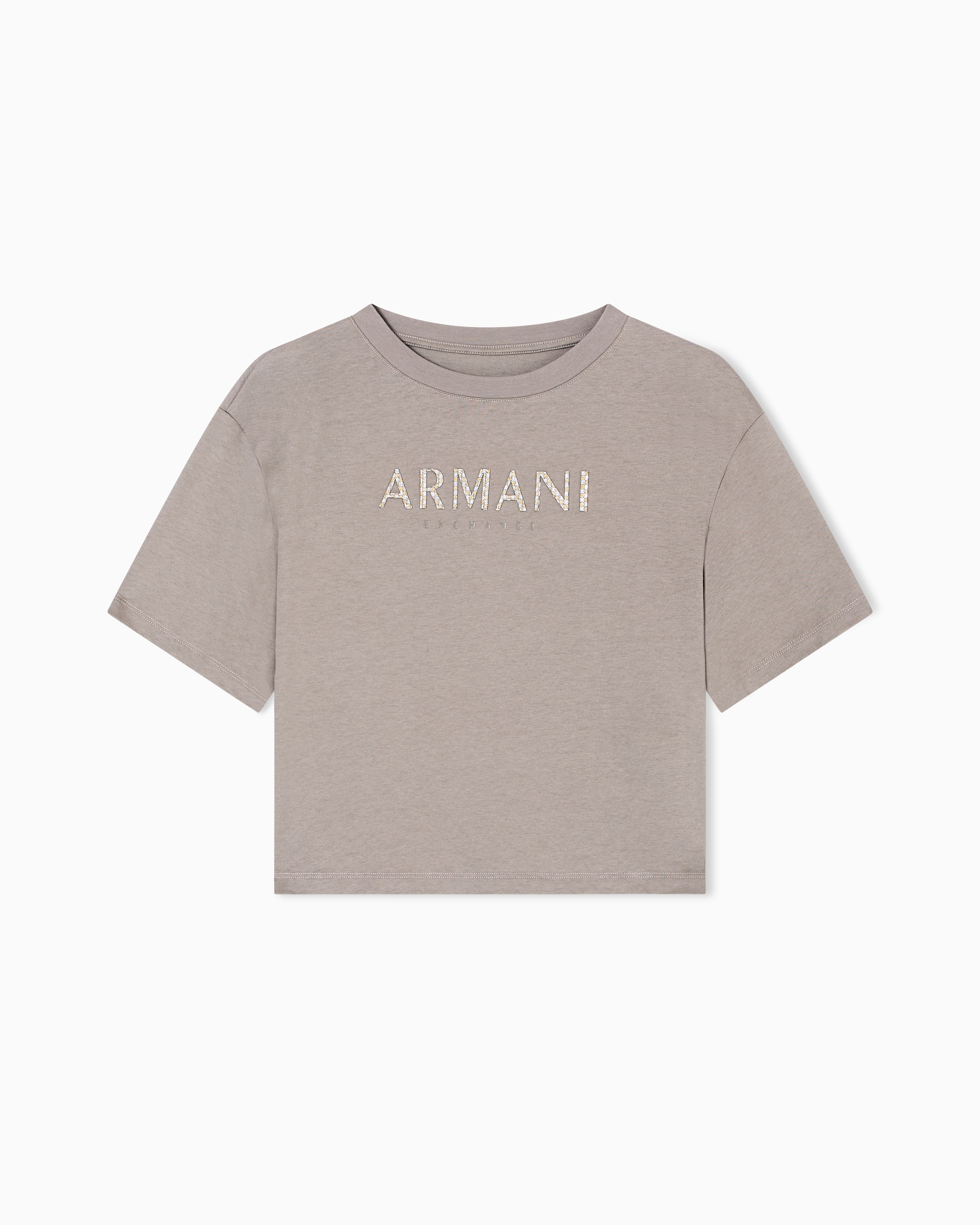 Armani Exchange Cropped T-shirts