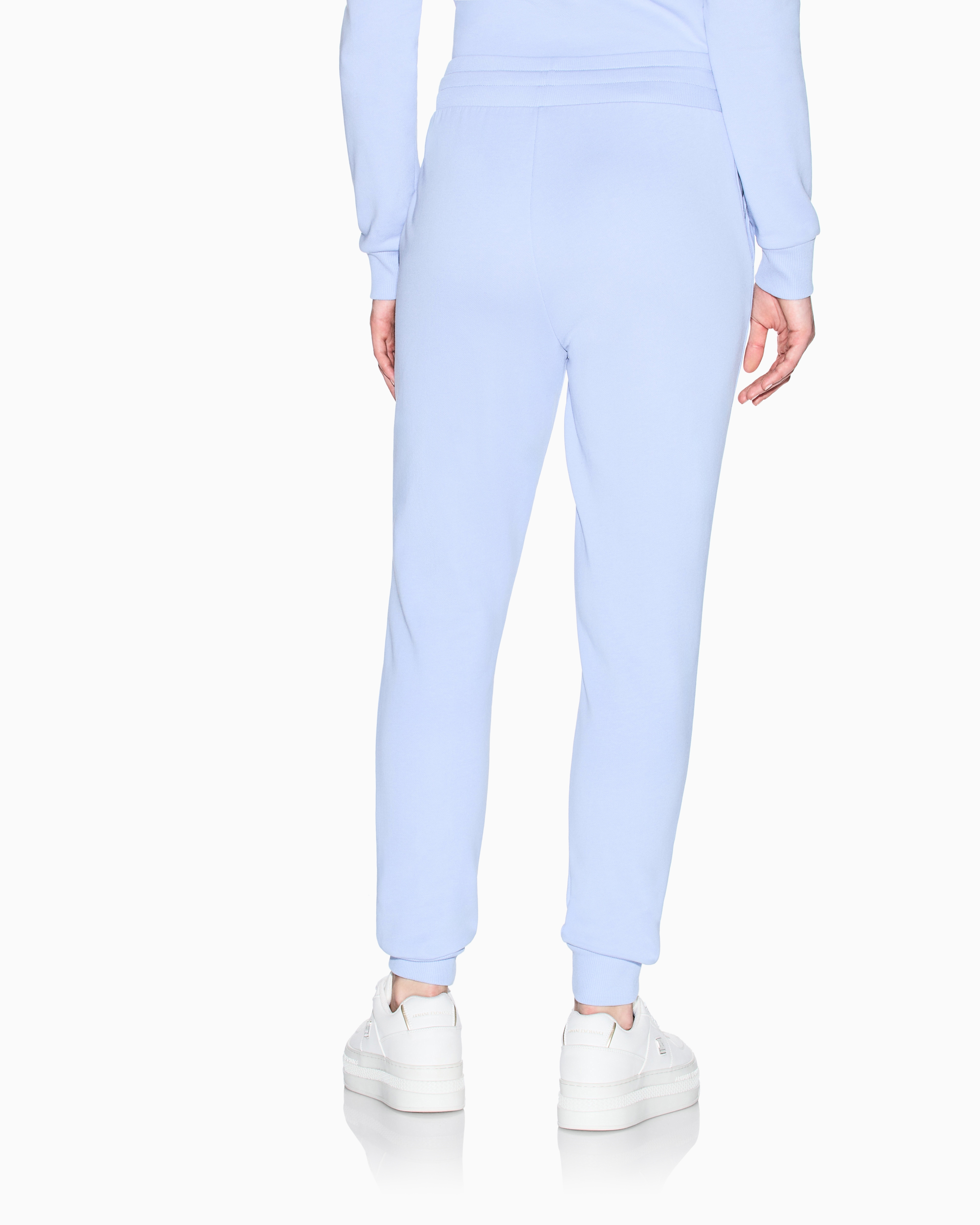 Armani Exchange - Sweatpants, Woman, Light Blue, Size: S