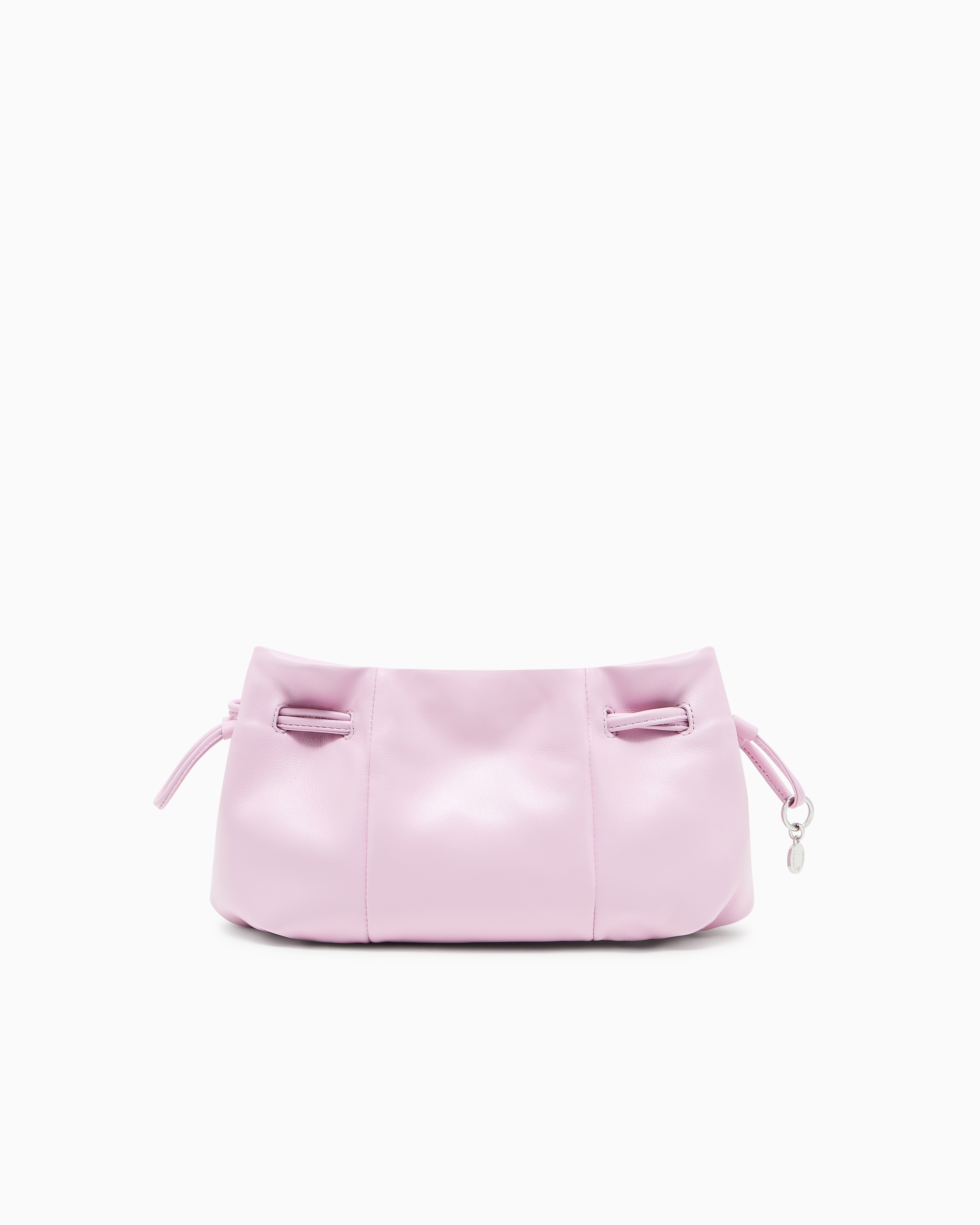 Emporio Armani Small Shoulder Bag With Nappa-leather Drawstring