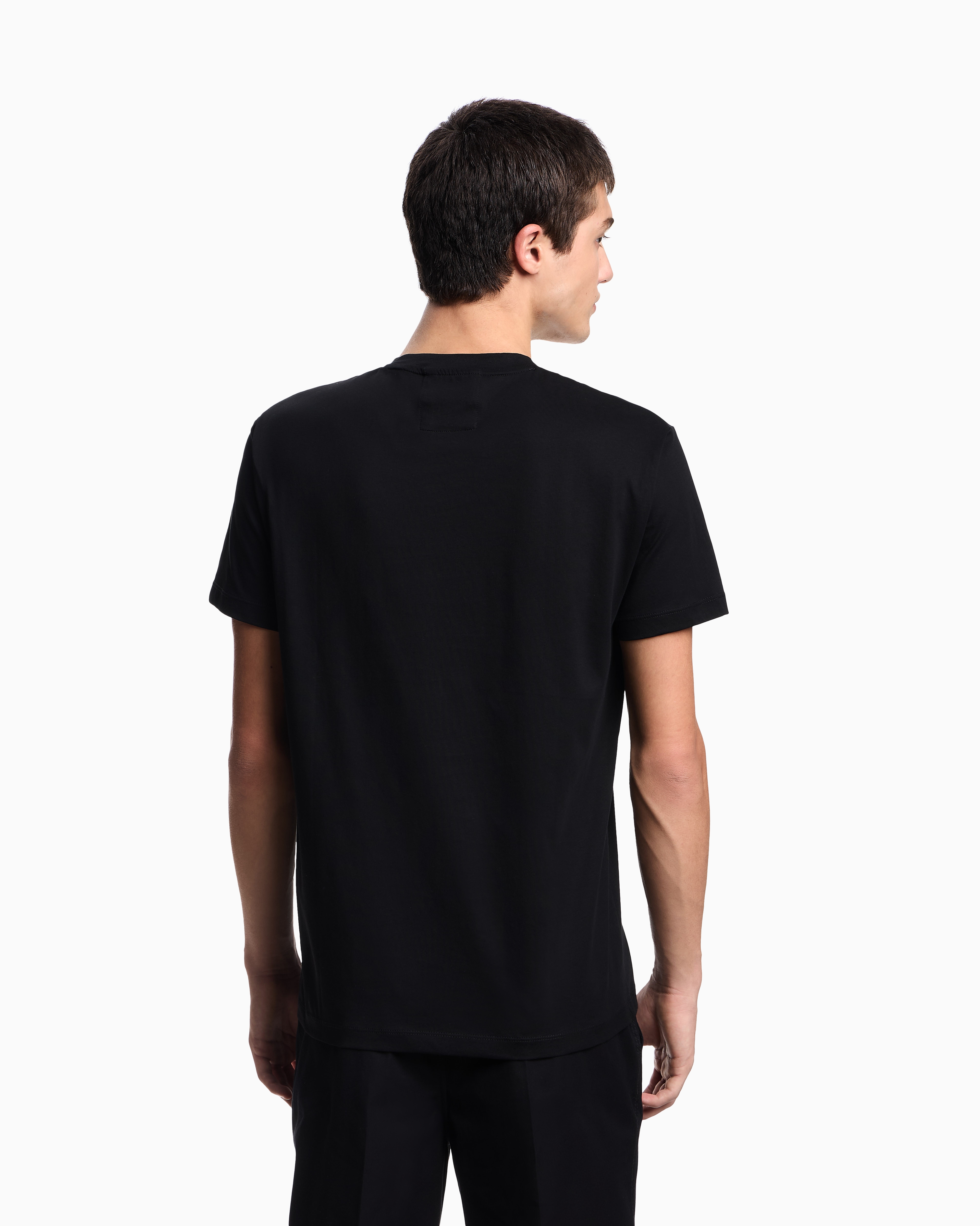 【国内即発】EMPORIO ARMANI ジャカードロゴTシャツ 6R1TEB 0091 国内即発】EMPORIO ARMANI ジャカードロゴTシャツ 6R1TEB 0091