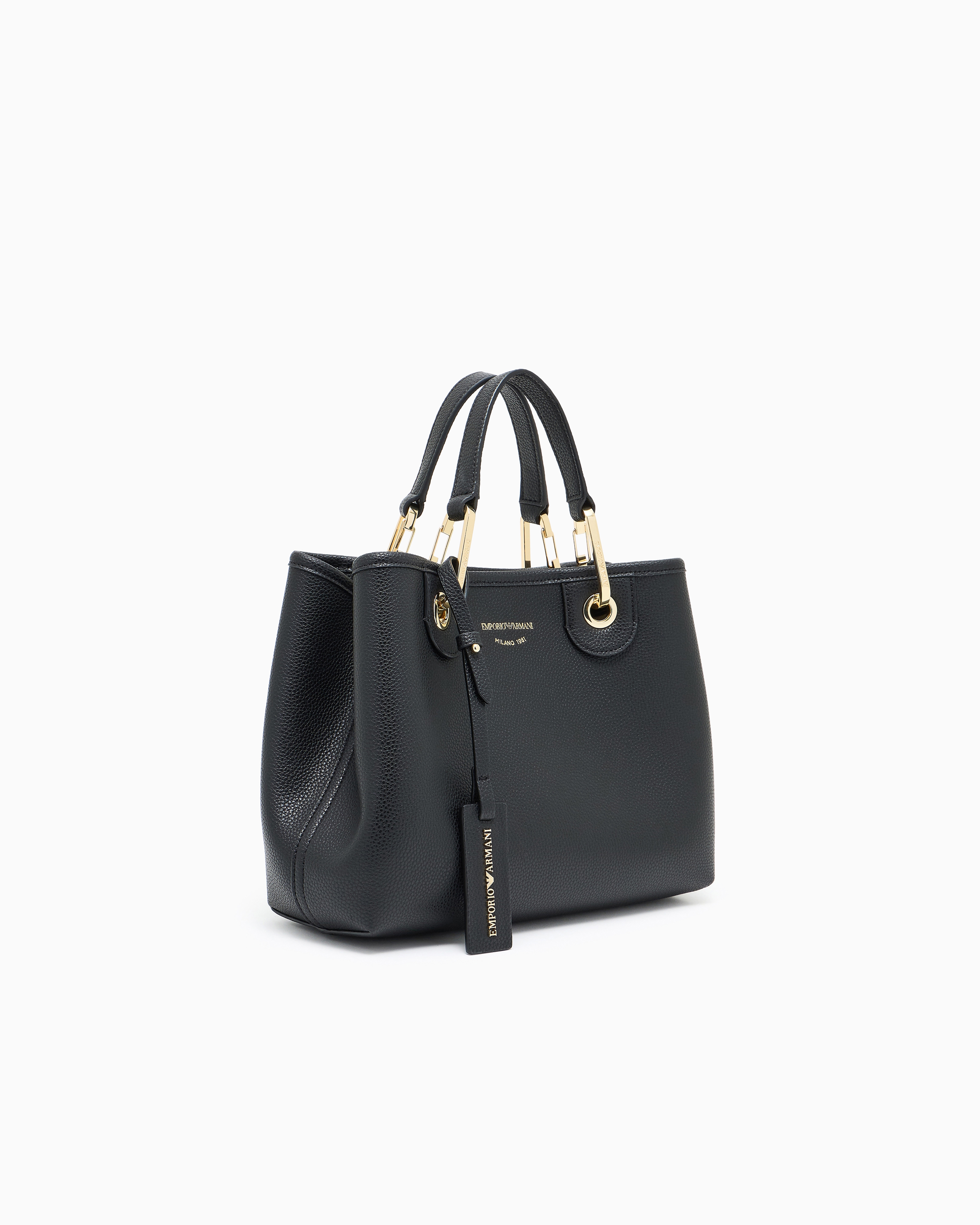 MyEA shopper bag with deer print | Emporio Armani