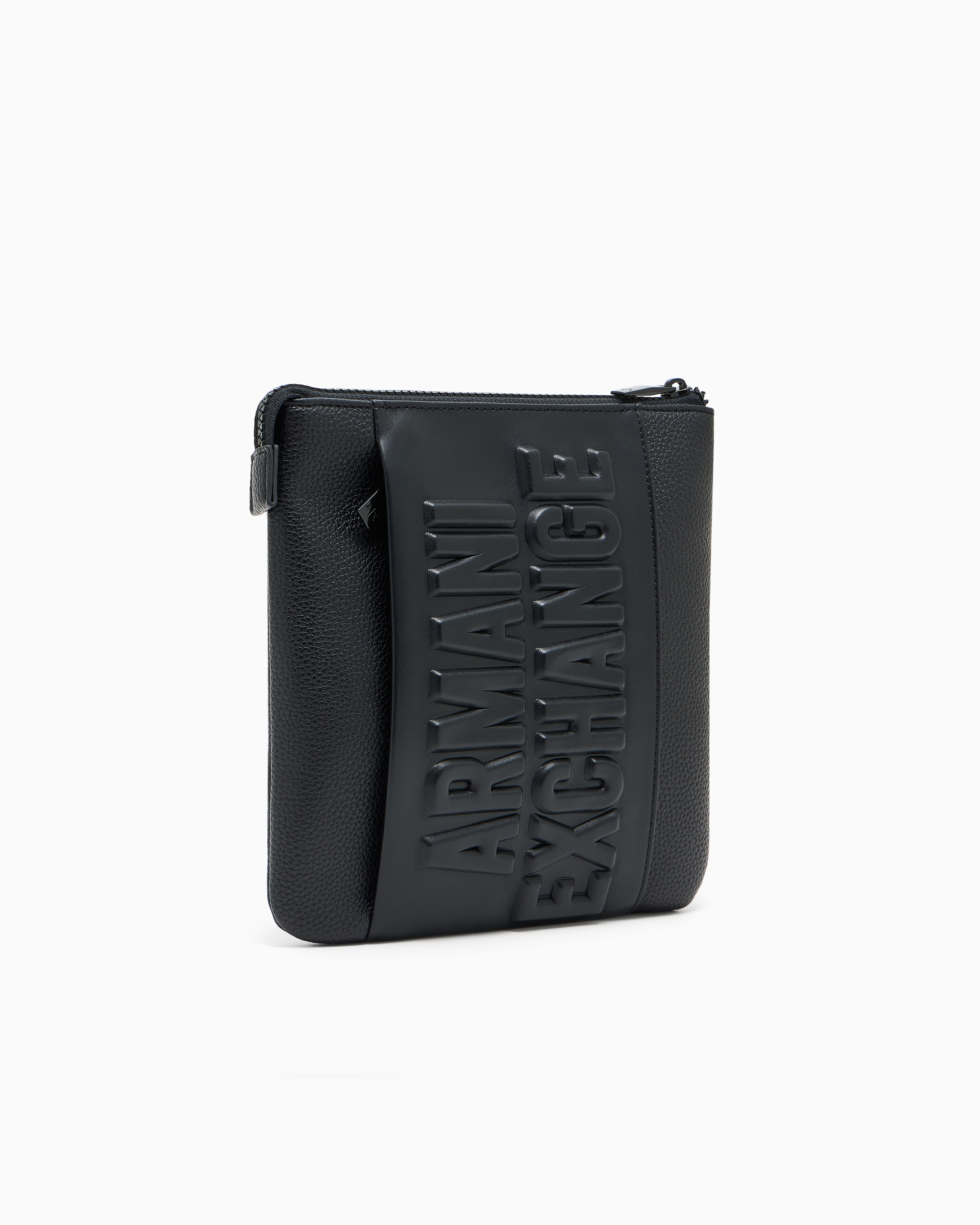Armani Exchange ロゴ付きハンドバッグ Backpack with allover embossed logo | Armani Exchange