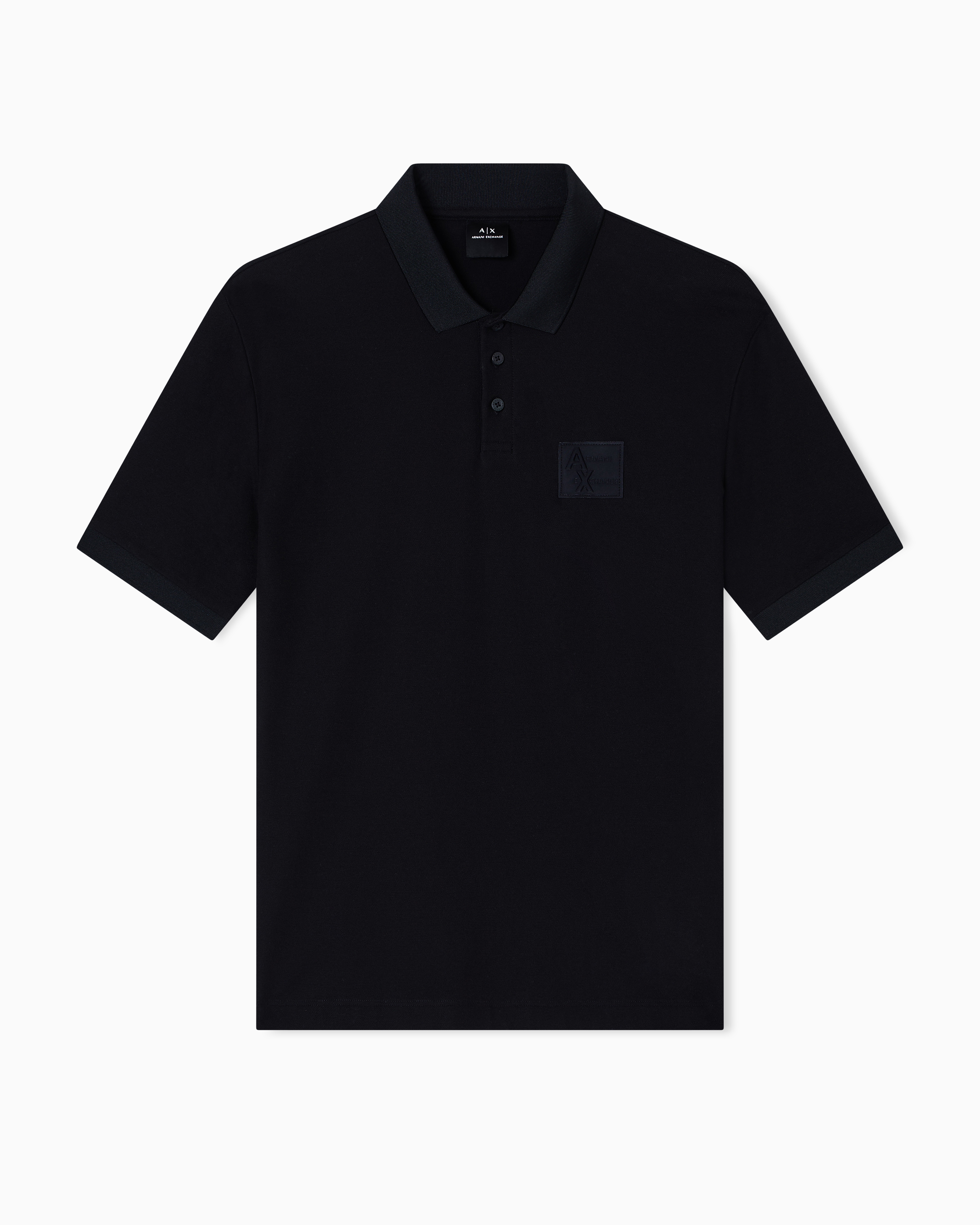 Armani Exchange - Polo Shirts, Man, Black, Size: