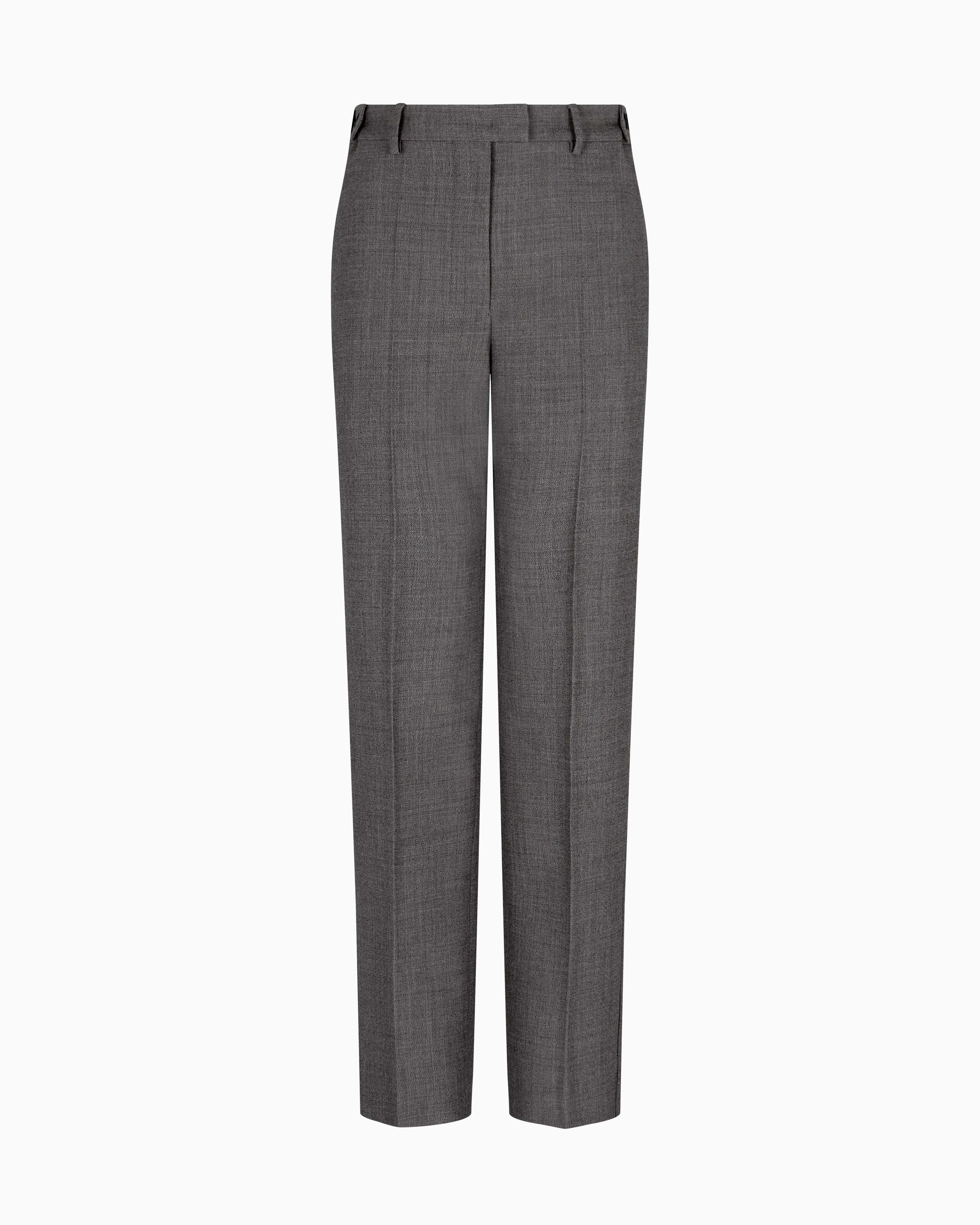 Emporio Armani Tailored Trousers In Gray