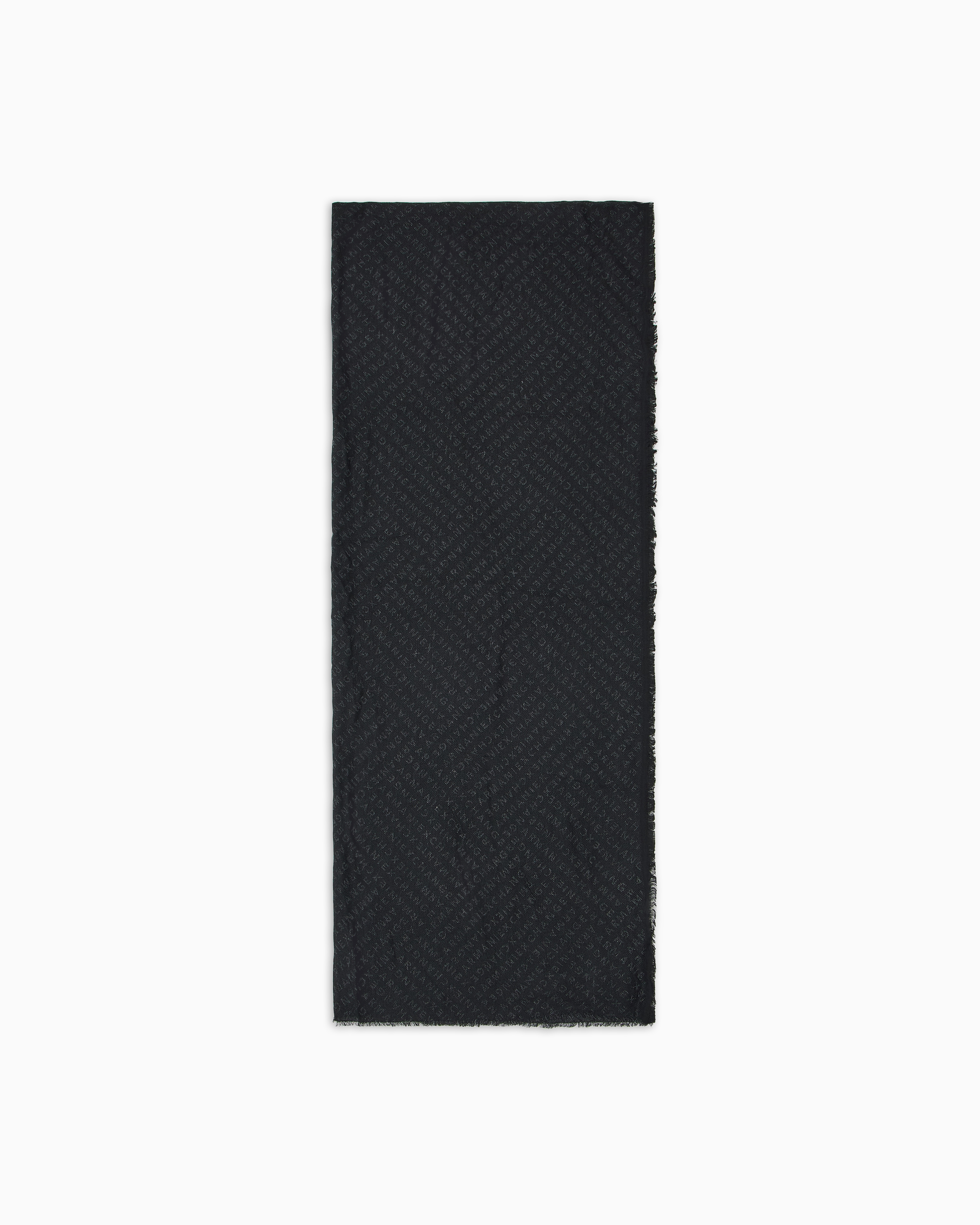Armani Exchange - Scarves, Man, Black, Size: TU