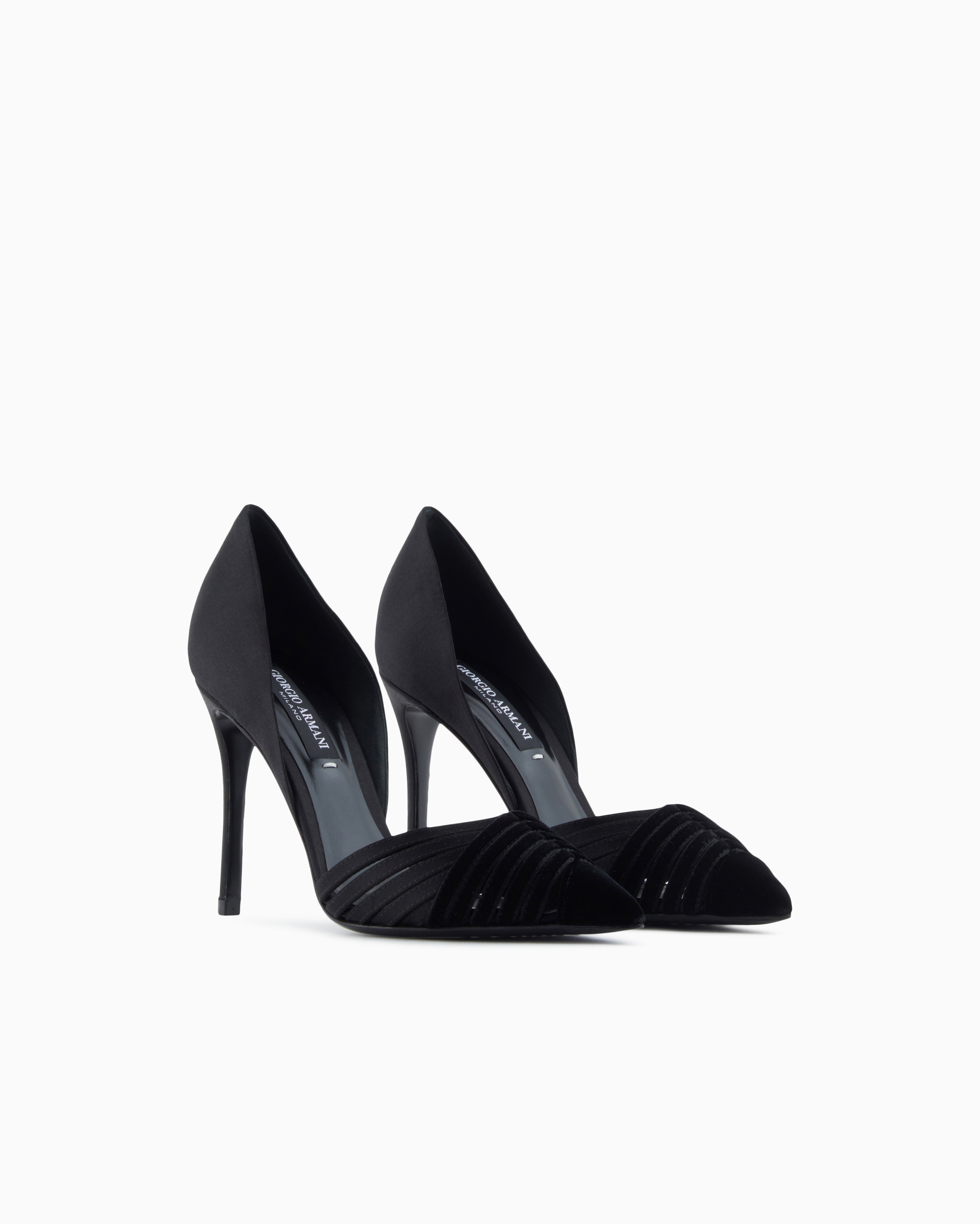GIORCIO ARMANIパンプス 黒 Giorgio Armani パンプス 黒