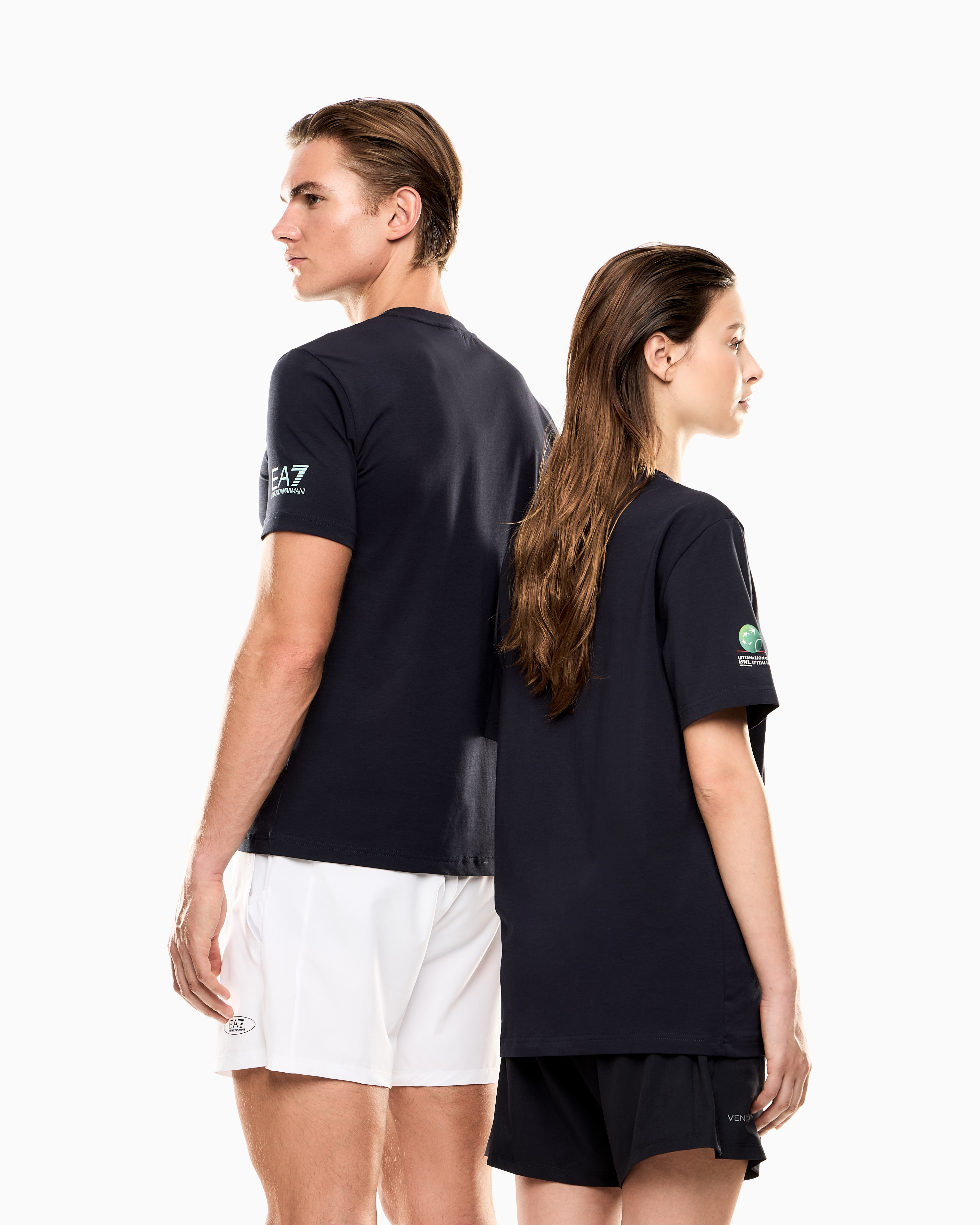 ARMANI ストレッチ ストライプ Tシャツ 52 undefined