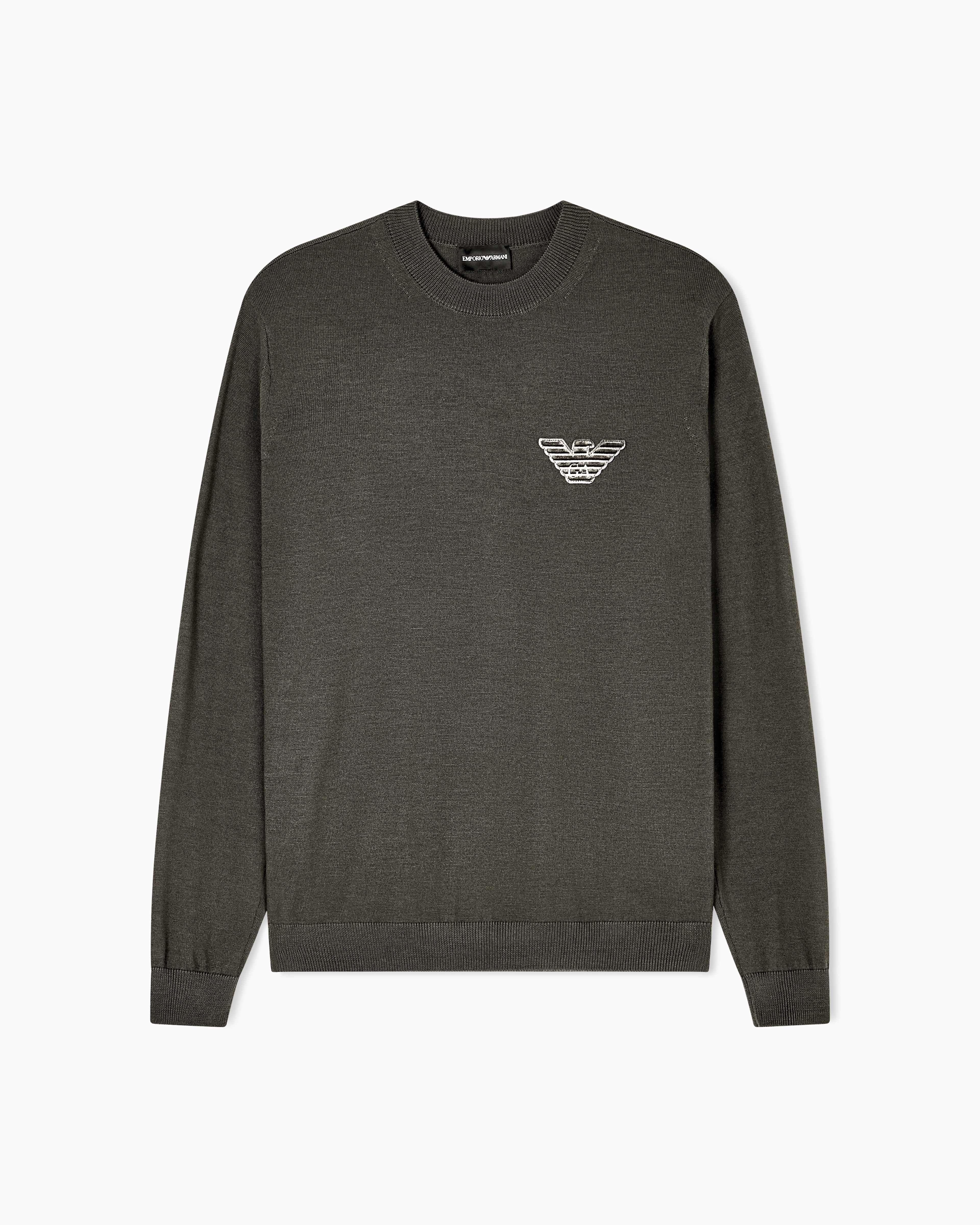 新品未使用 EMPORIO ARMANI デザインニットセーター/FW248 楽天市場】エンポリオアルマーニ（ニット・セーター｜トップス