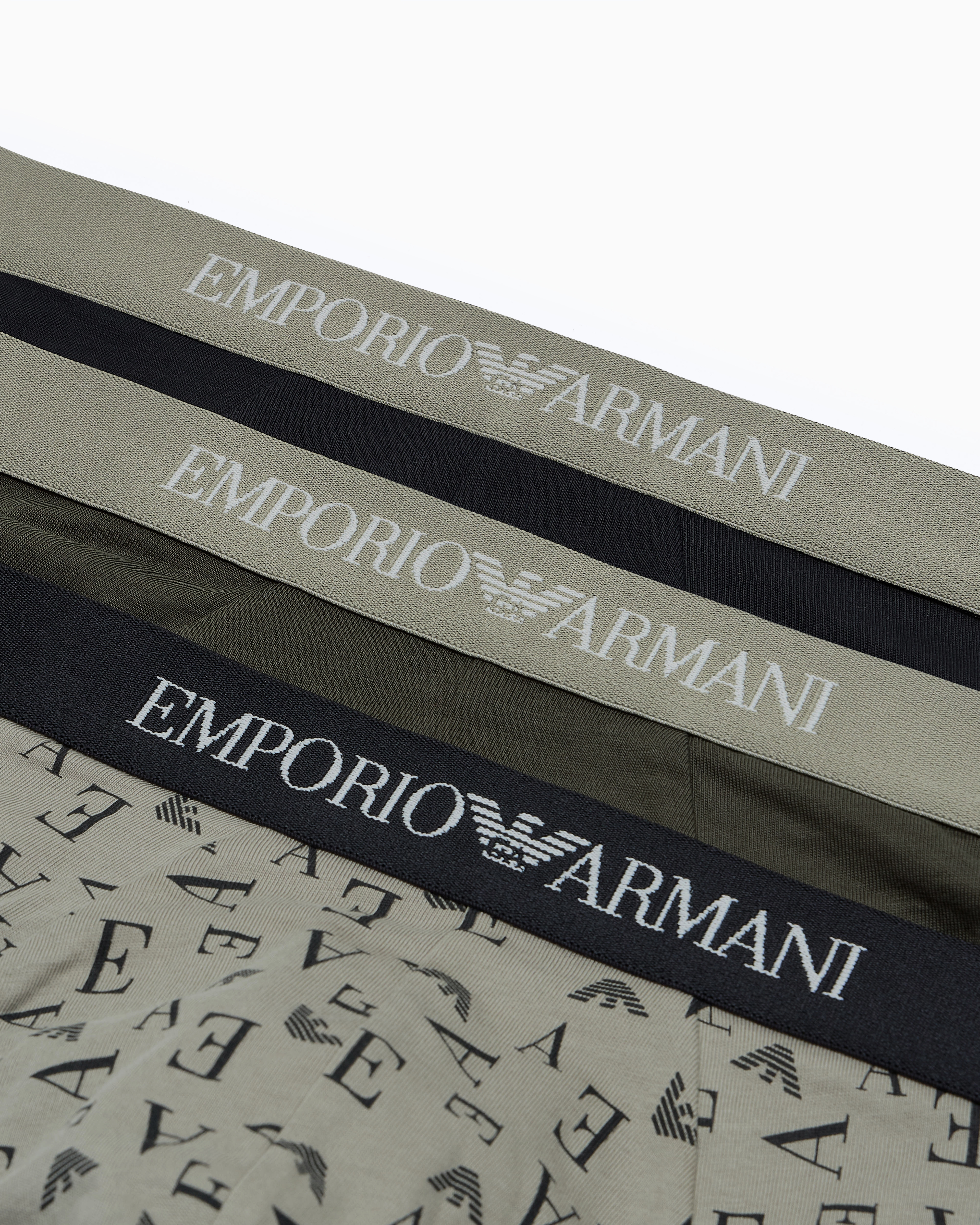 [EMPORIO ARMANI UW] フロントイーグルバンドパターンブリーフ EMPORIO ARMANI エンポリオ アルマーニ 2枚セット ブリーフ