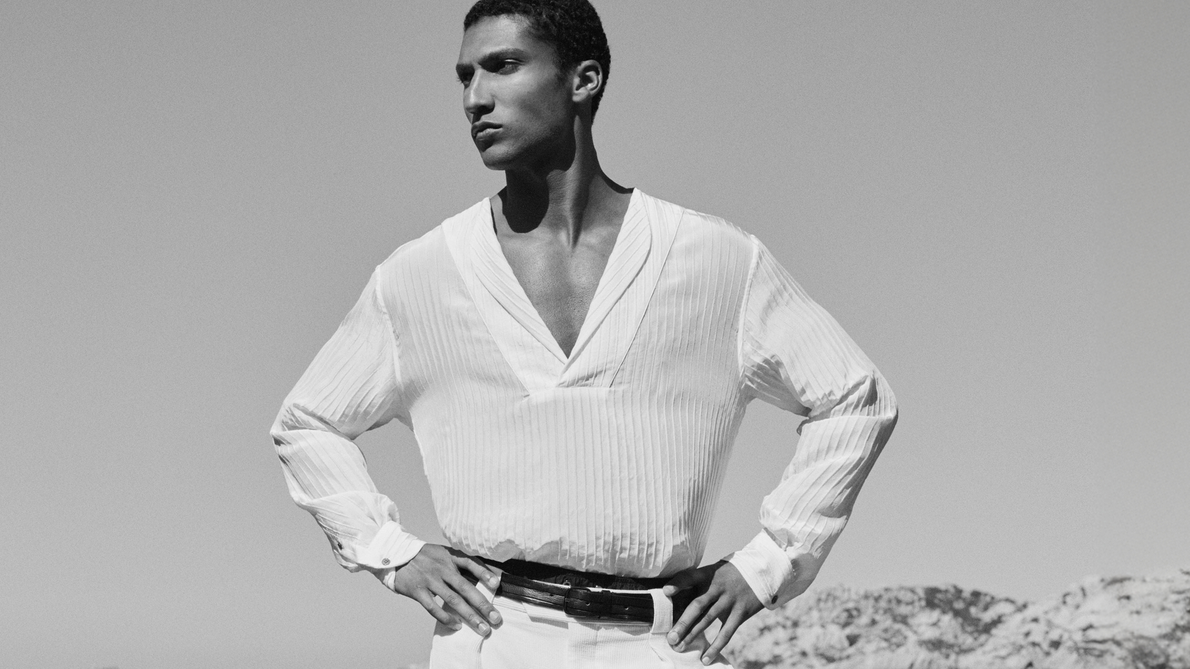 GIORGIO ARMANI × KITH コラボ Estate ロゴ 半袖Tシャツ Giorgio Armani & Kith Estate Tee - White