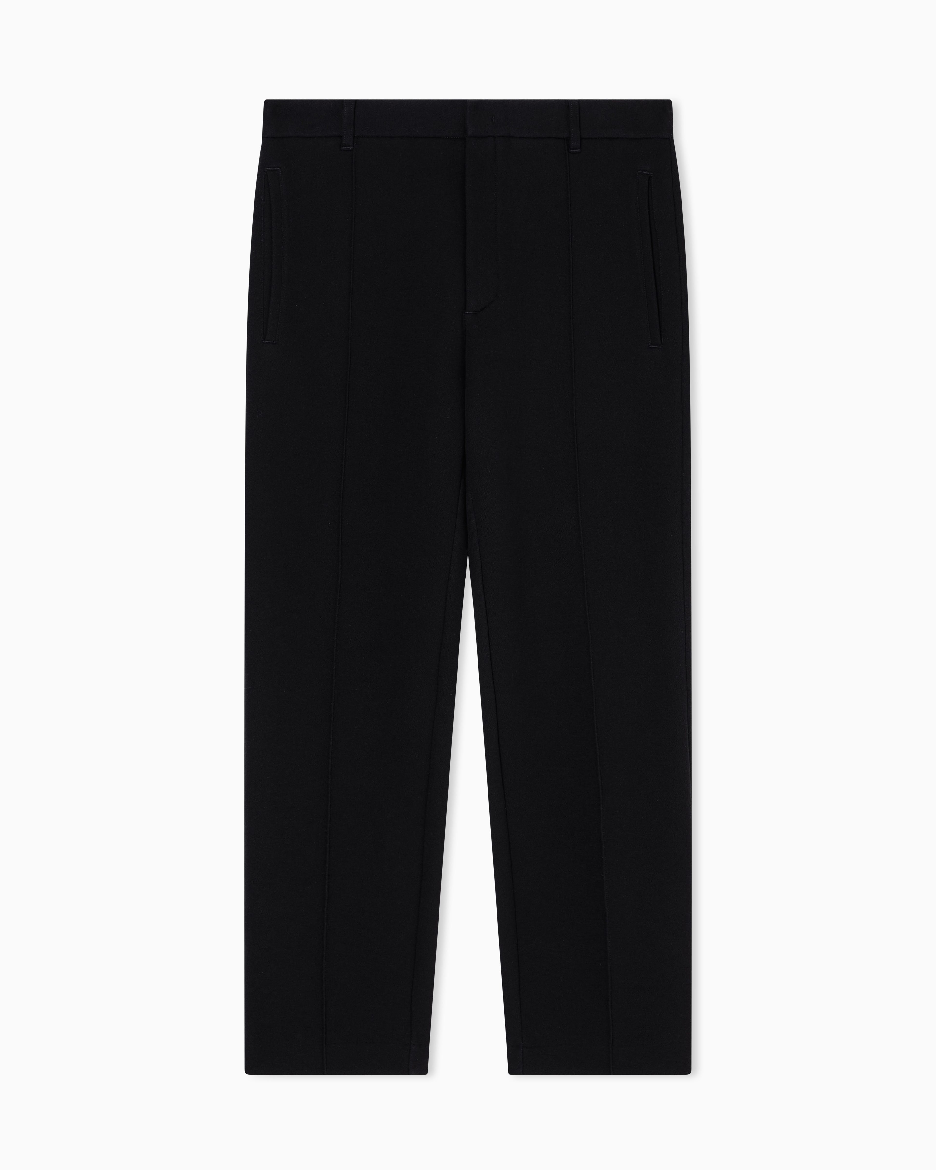 パンツ viv4422 ストレッチツイル サイドライン ハイウエストワイドパンツ（12-52PK01