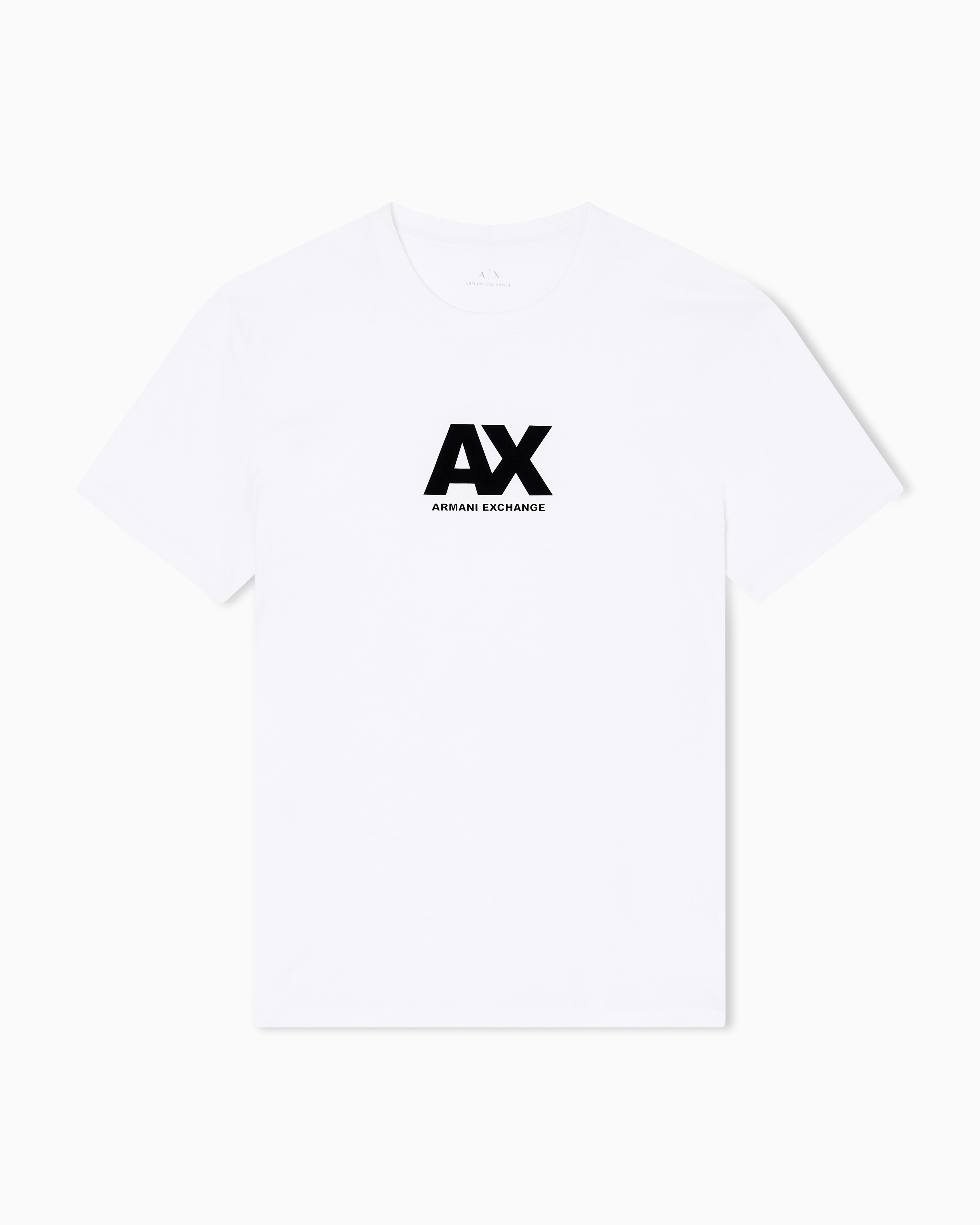 Armani Exchange Regular Fit T-shirts In White
