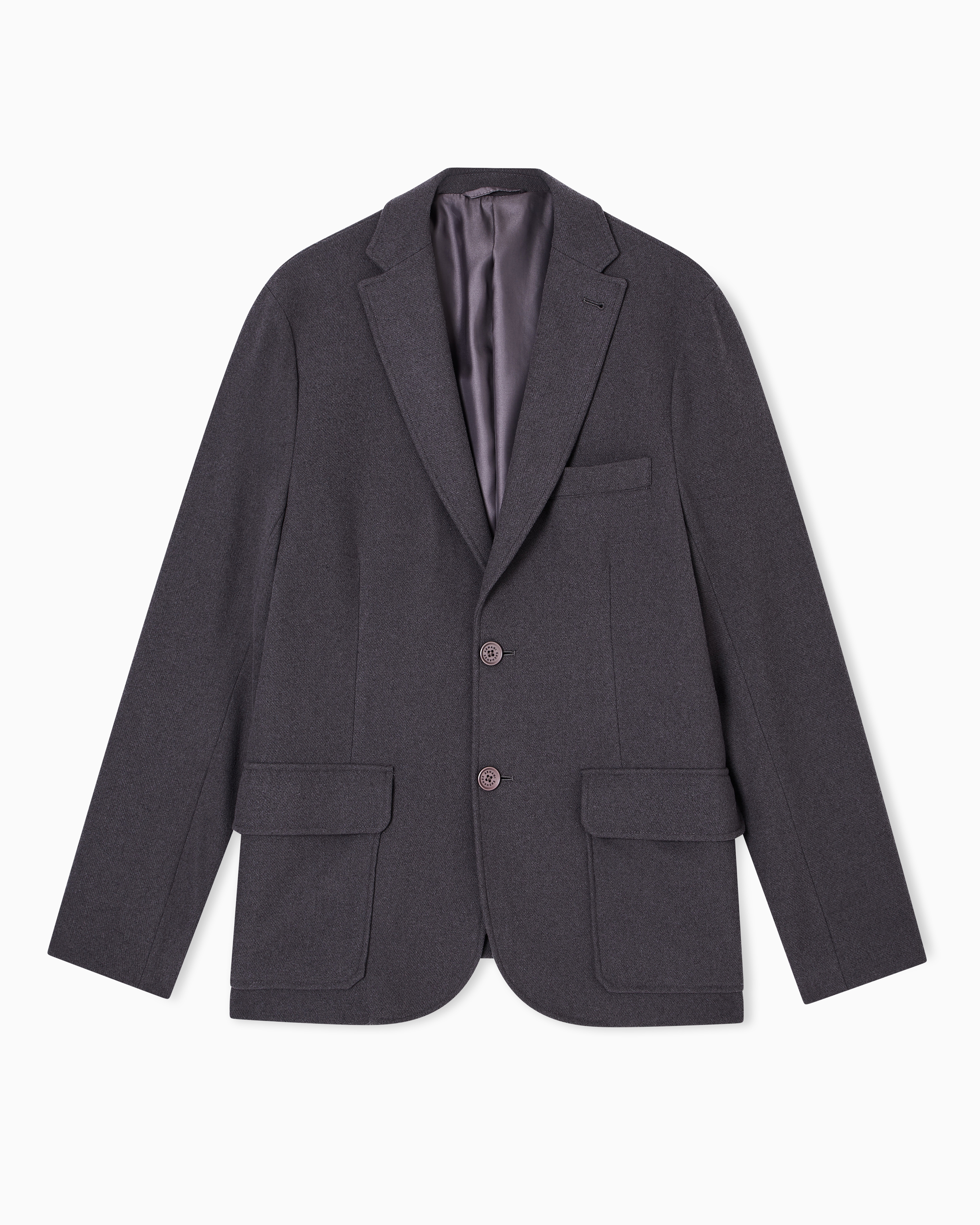 Armani Exchange - Casual Jackets, Man, Grey, Size: 38