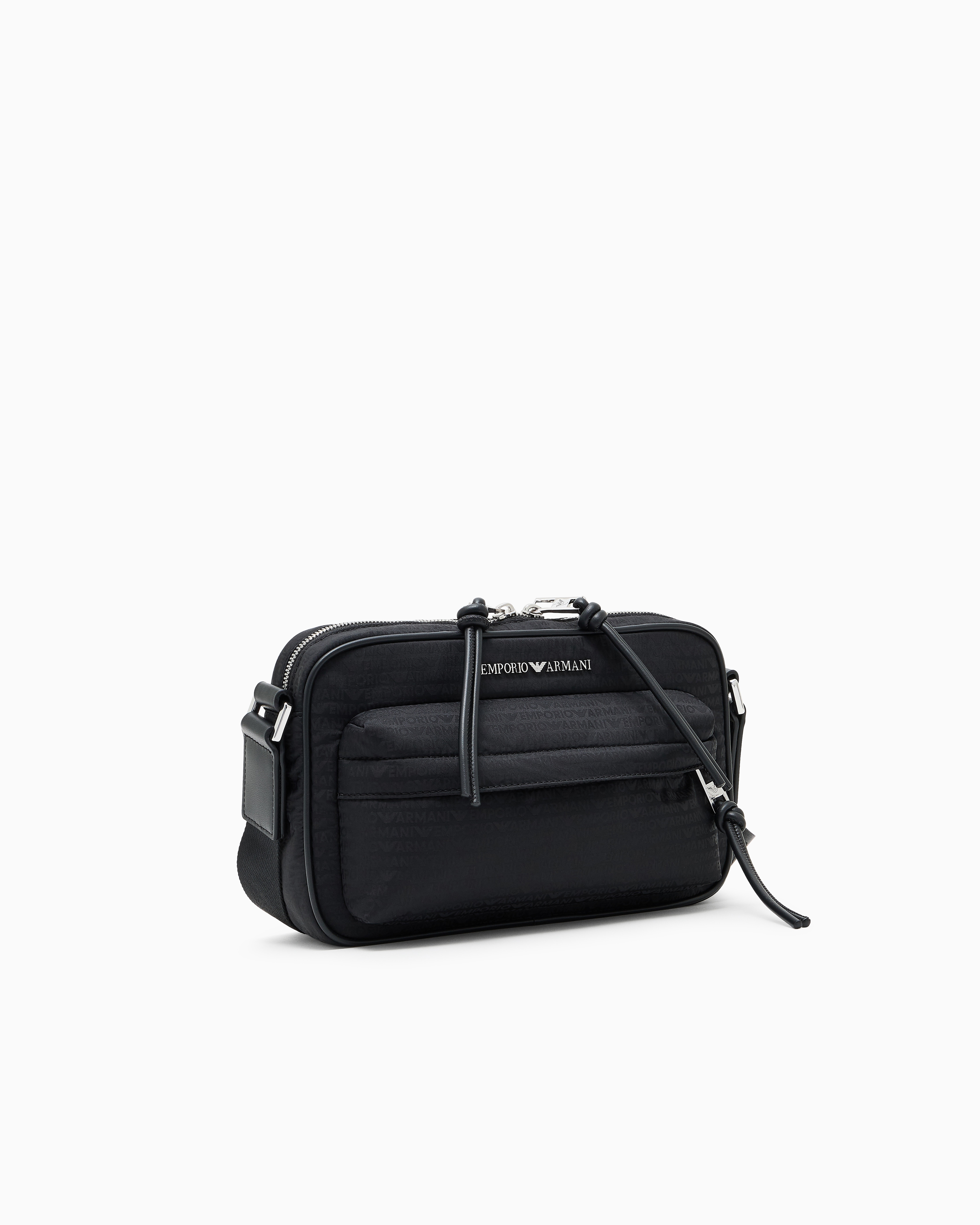 【関税込】EMPORIO ARMANI カメラケース ディアプリント カメラケース ディアプリント ショルダーストラップ | Emporio