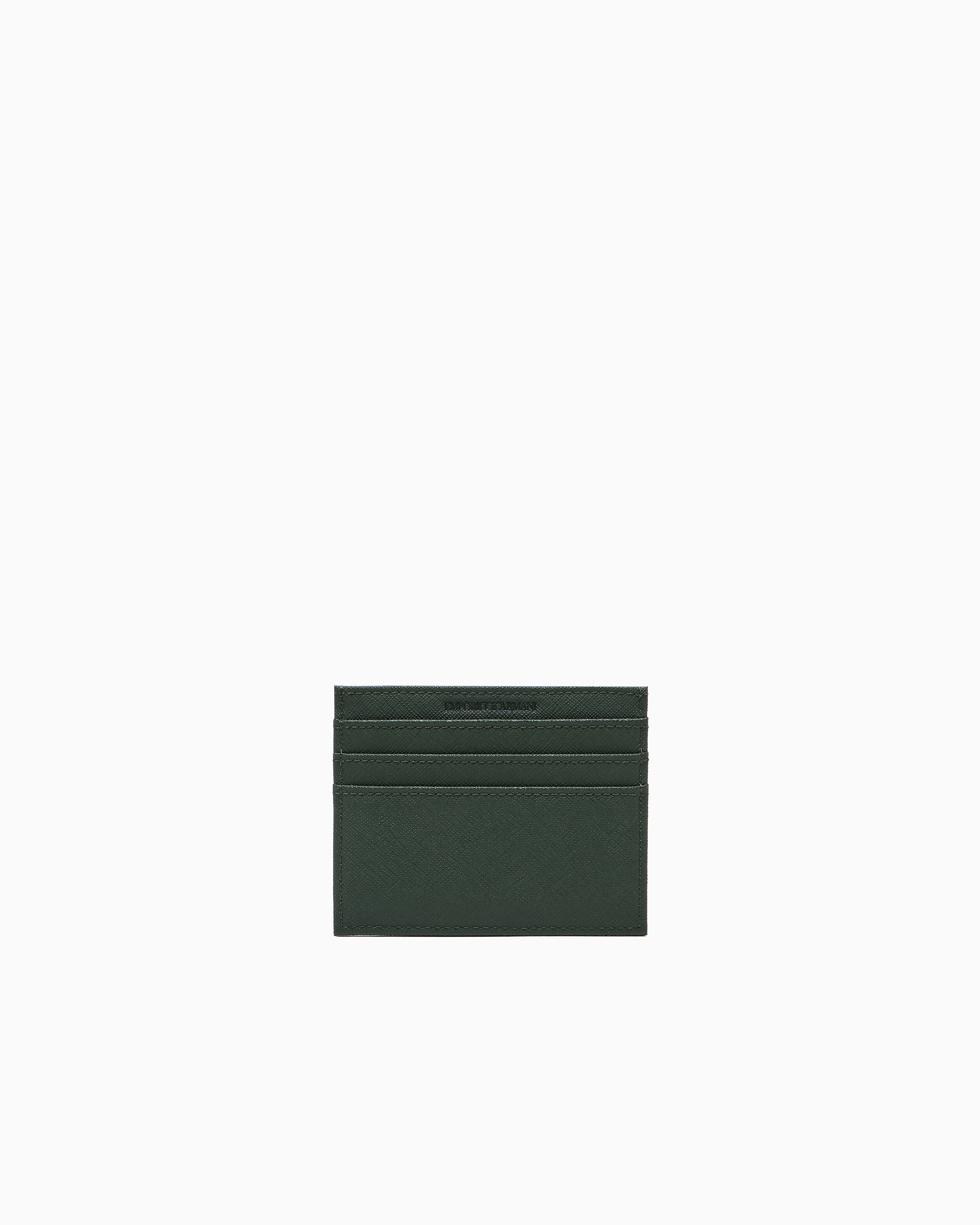 Emporio Armani Asv Regenerated Saffiano Card Holder