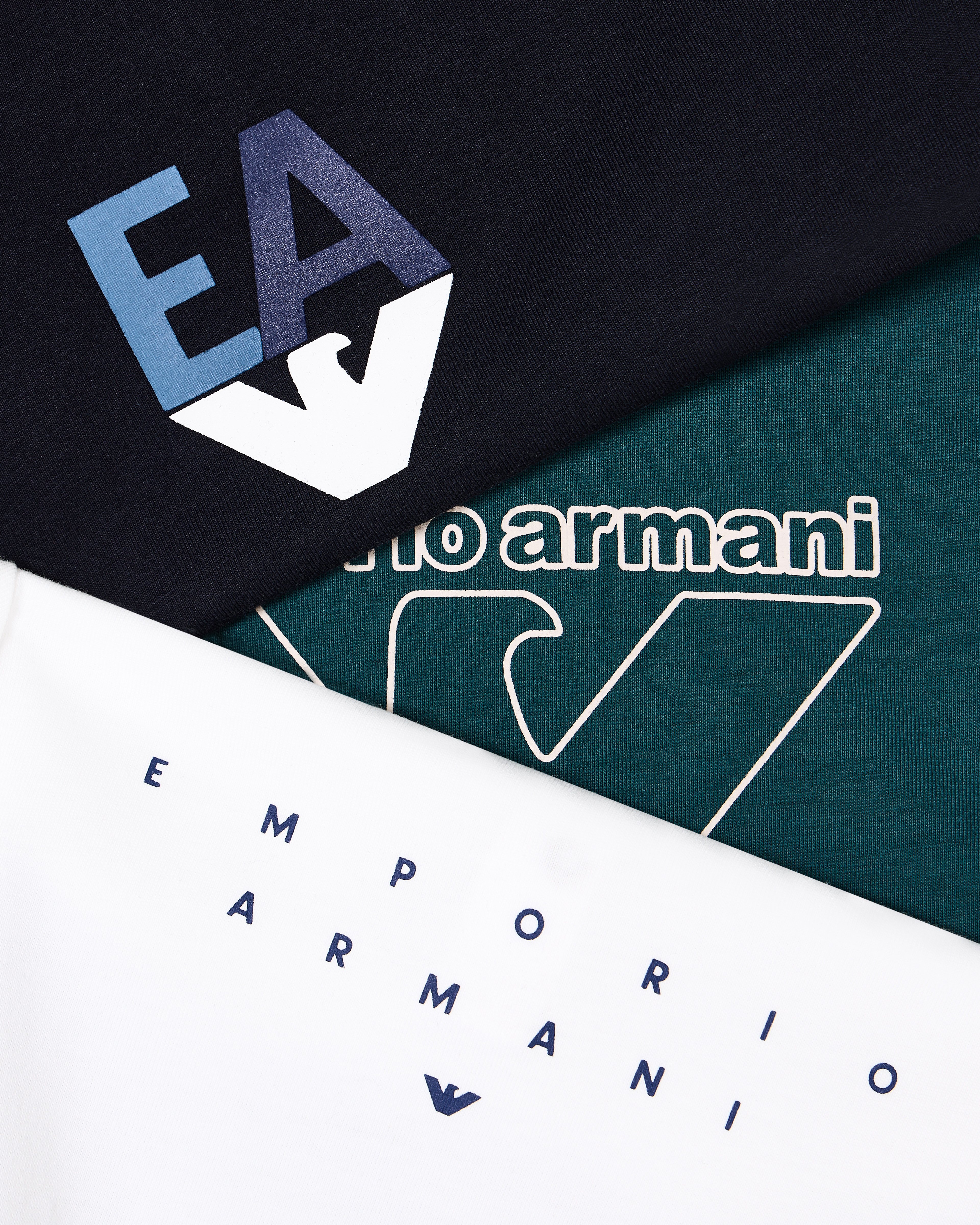 Emporio Armani T-shirts In Multi