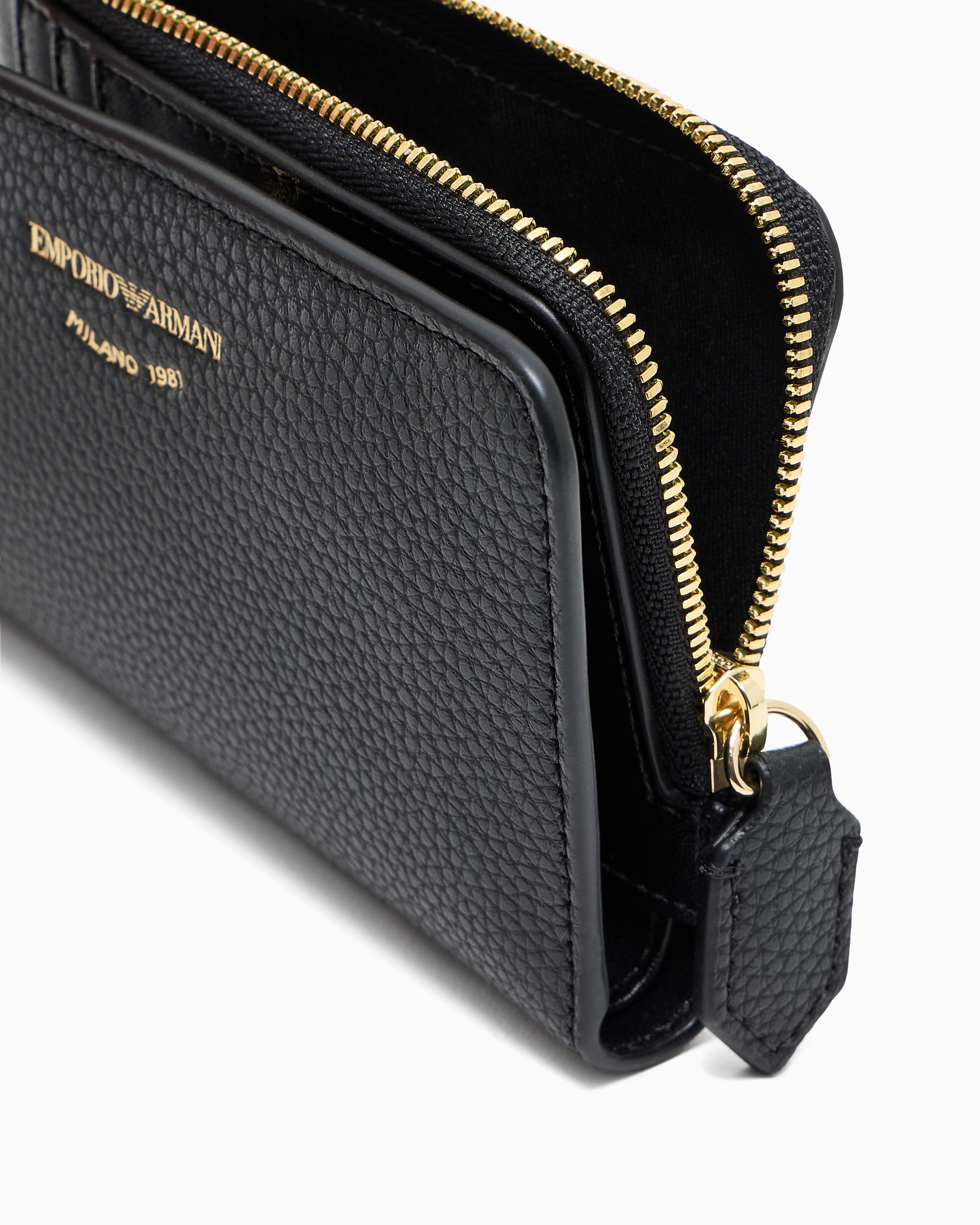 MyEAウォレット ディアプリント コインパース付き | Emporio Armani