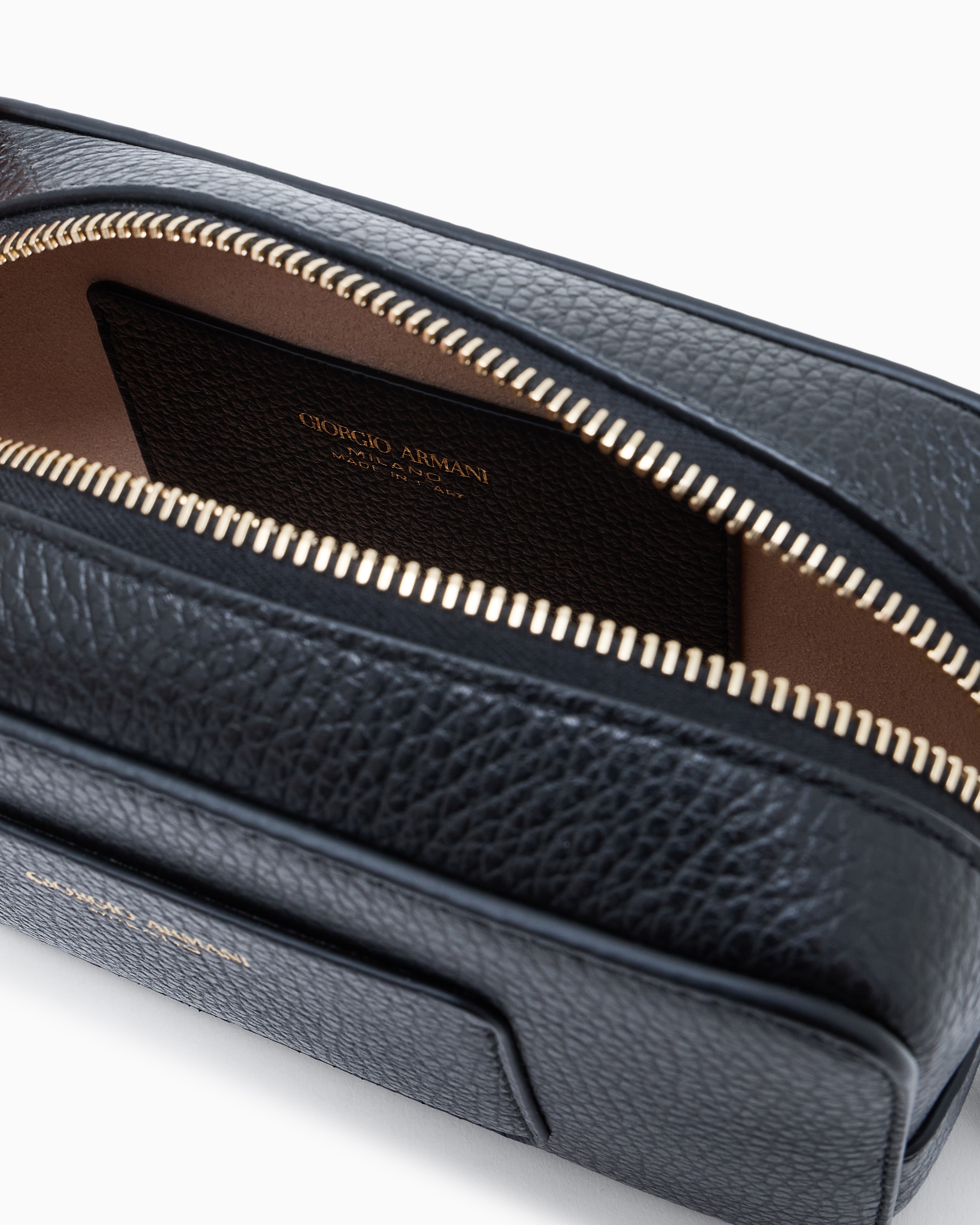 お値下げ中　GIORGIO ARMANI リップス　ポーチ付属　未開封 ビューティケース ペブルドカーフスキン | Giorgio Armani