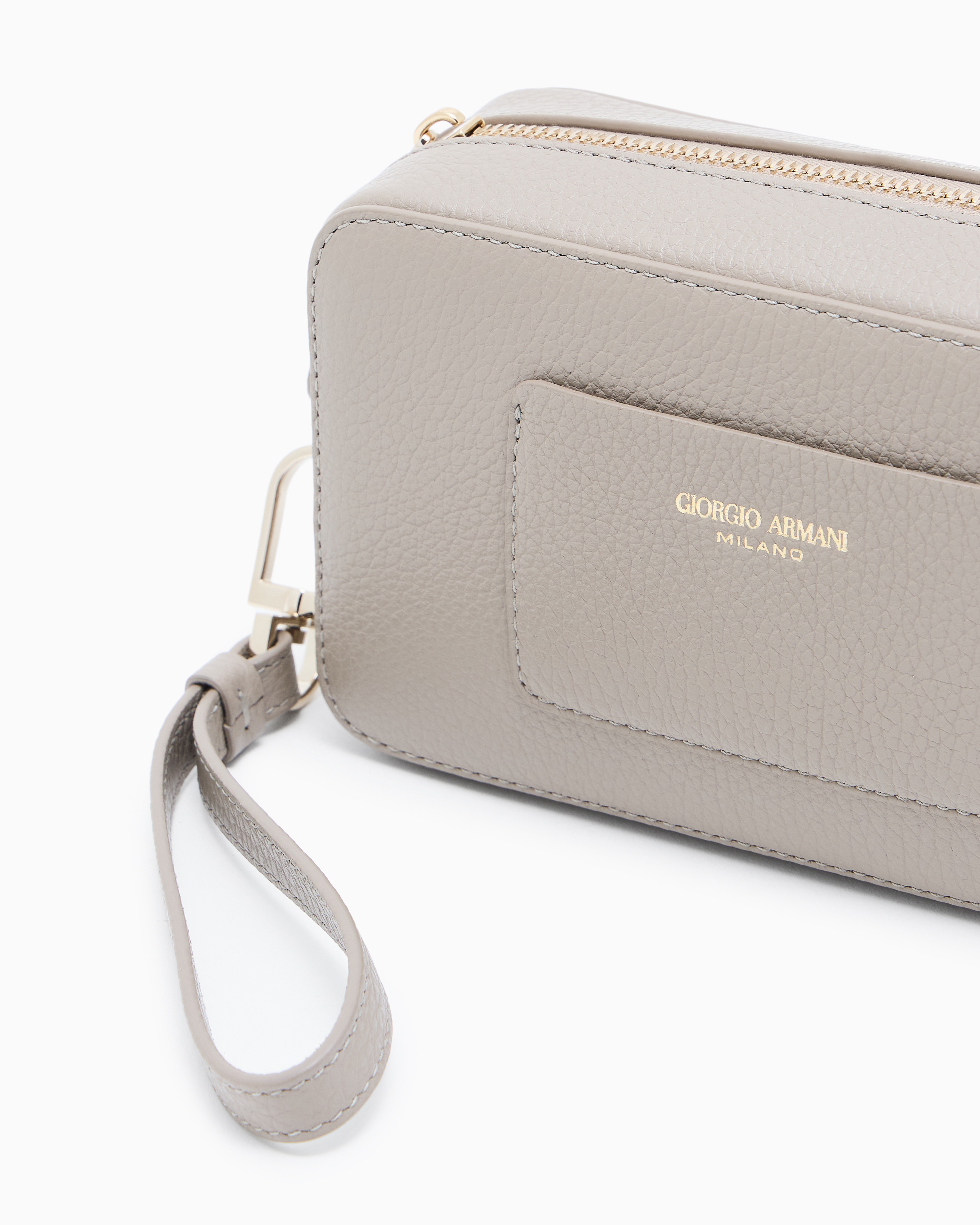 Giorgio Armani Pebbled Calfskin Beauty Case
