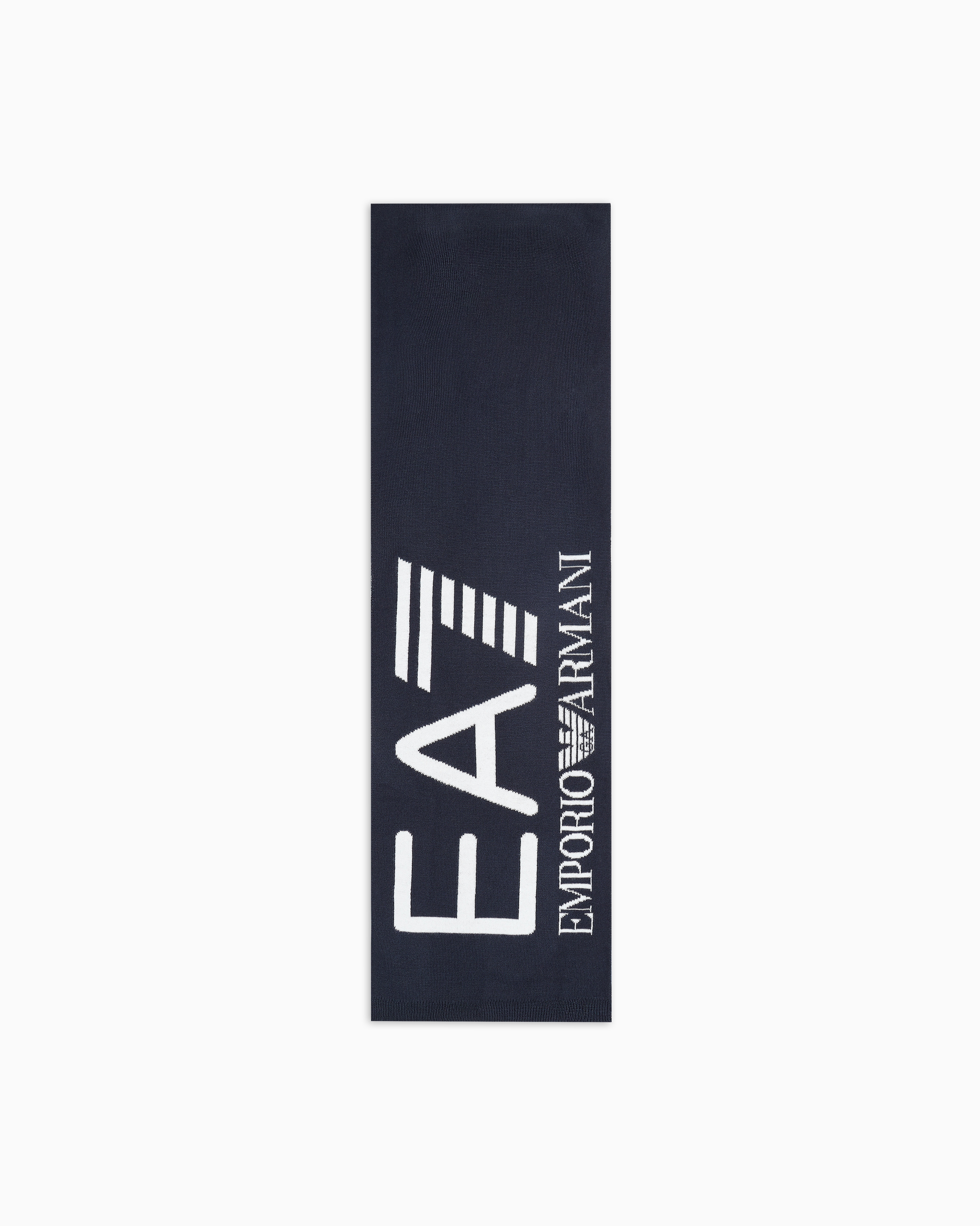 Visibility scarf with EA7 oversized logo | EA7