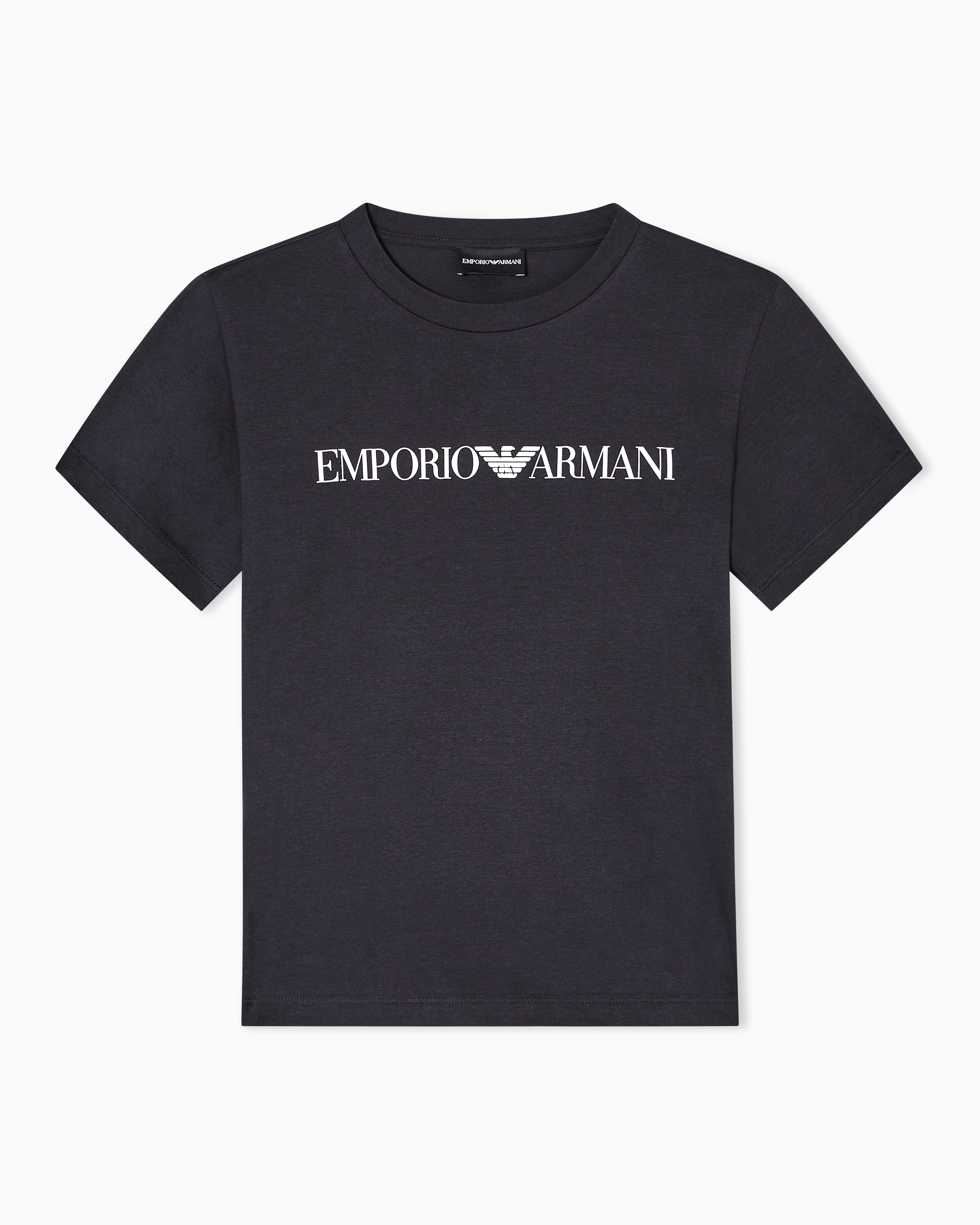 【国内即発送】EMPORIO ARMANI ASV TRAVEL ESSENTIALS Tシャツ ASV Tシャツ オーガニックジャージー ロゴプリント | Emporio Armani