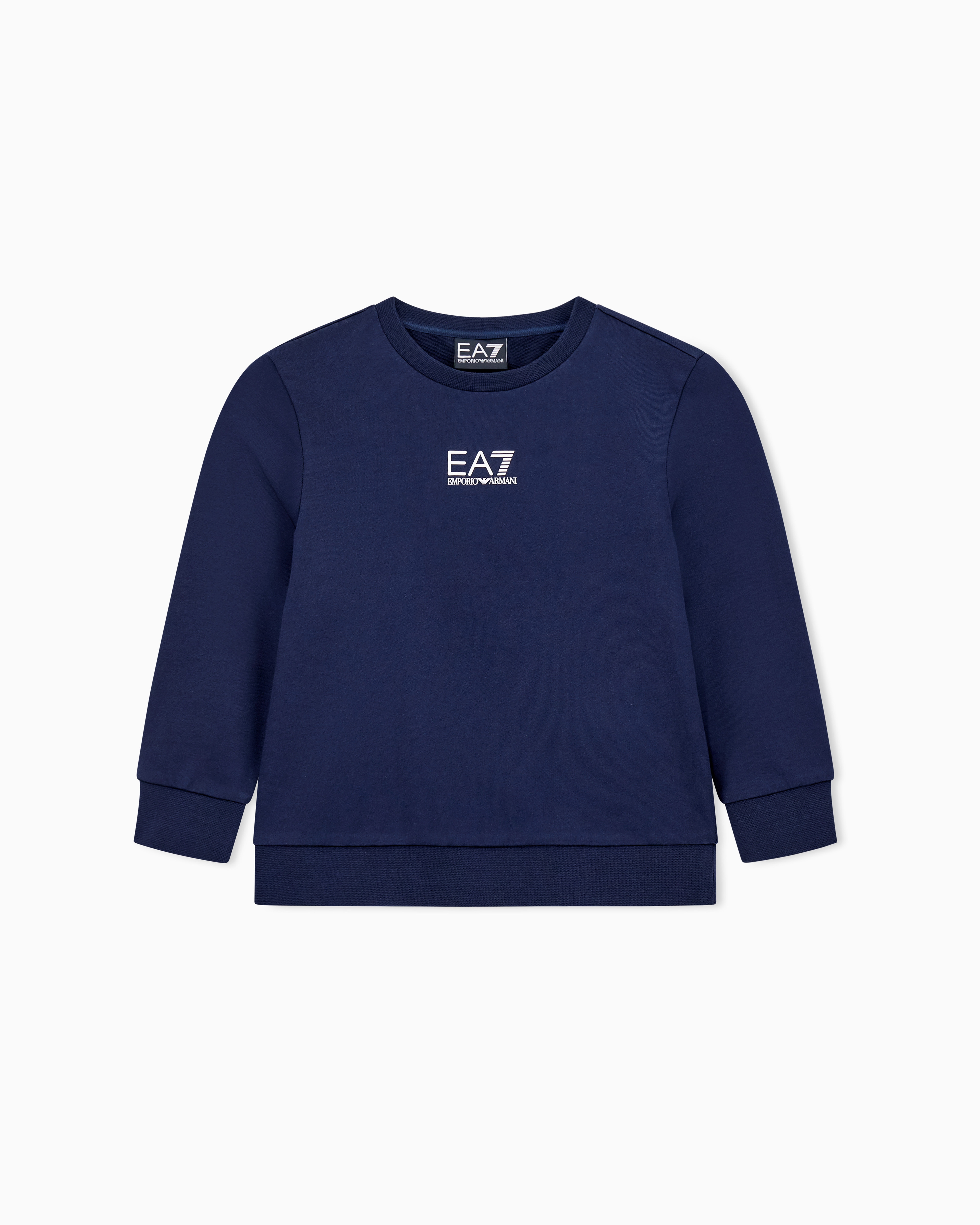 2025SS ARMANI EA7 KIDS ロゴテープスウェット IV (C-10Y） EA7 Emporio Armani | Designer Kids Wear