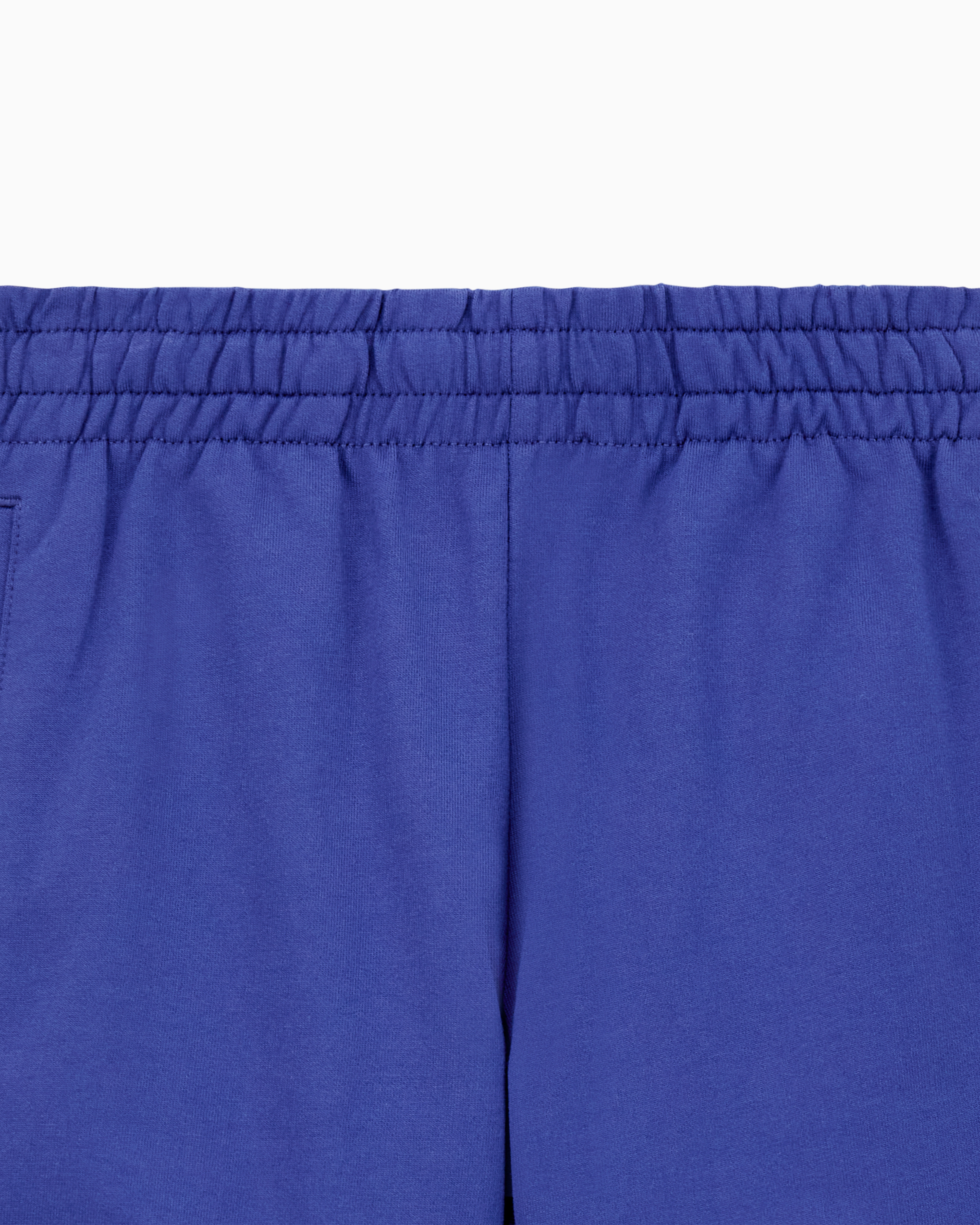 Ea7 Cotton Core Identity Boy Bermuda Shorts In Blue