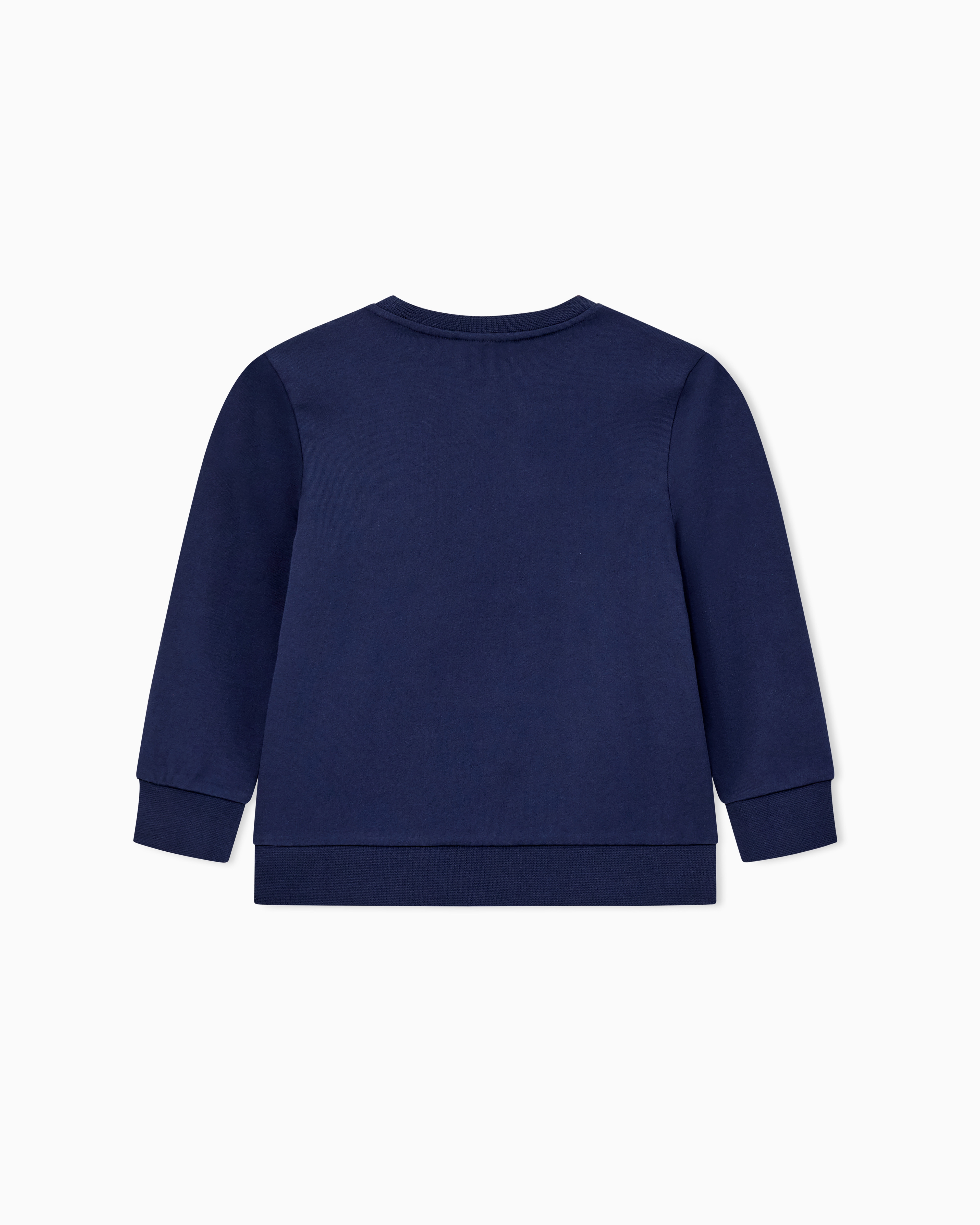 Core Identity Boy cotton crew-neck sweatshirt | EA7