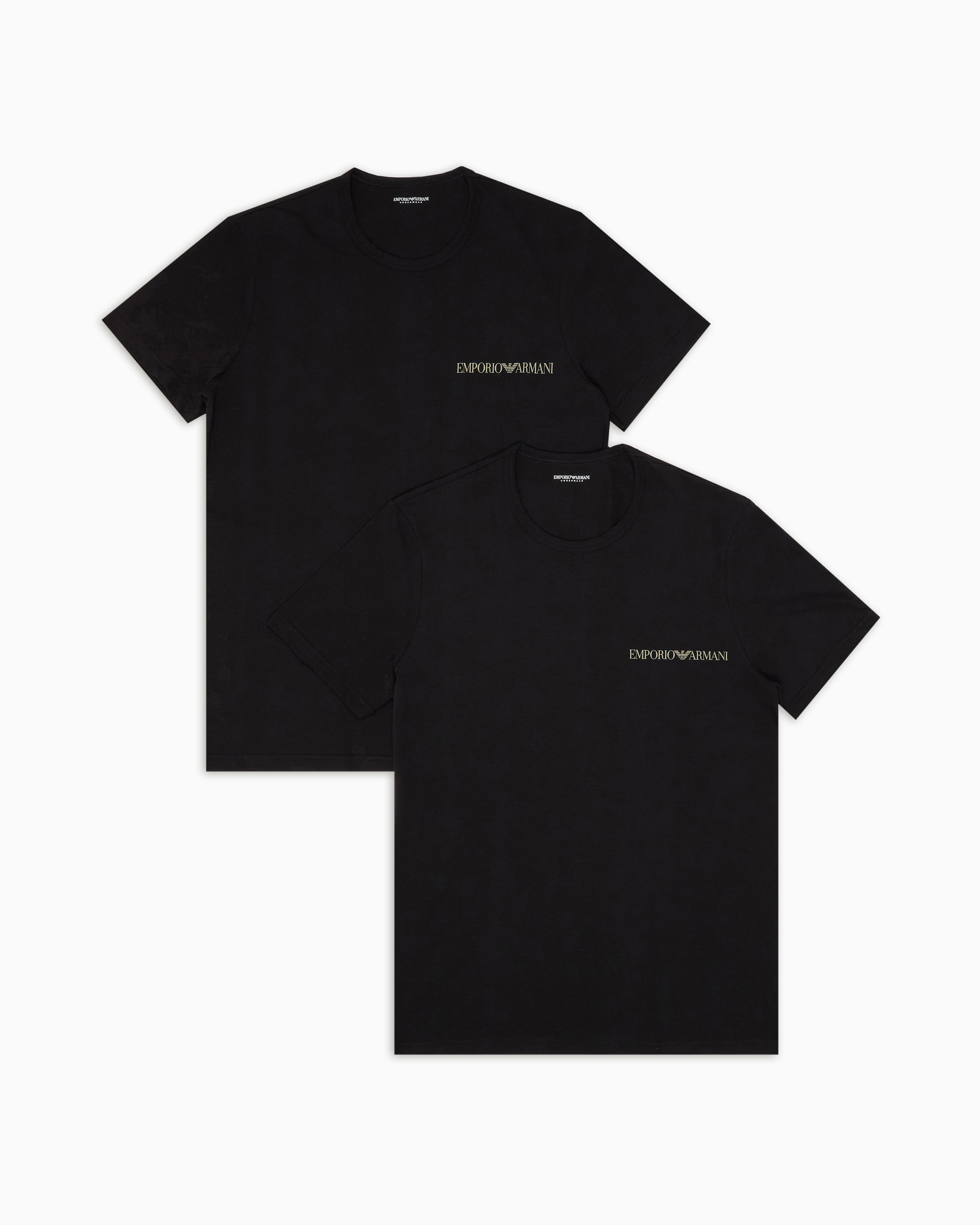 Tシャツ・カットソー EMPORIO ARMANI Women Tops EW000408AF10881UC001 BLACK Women - Black EA7 Emporio Armani Tops - JD Sports Global