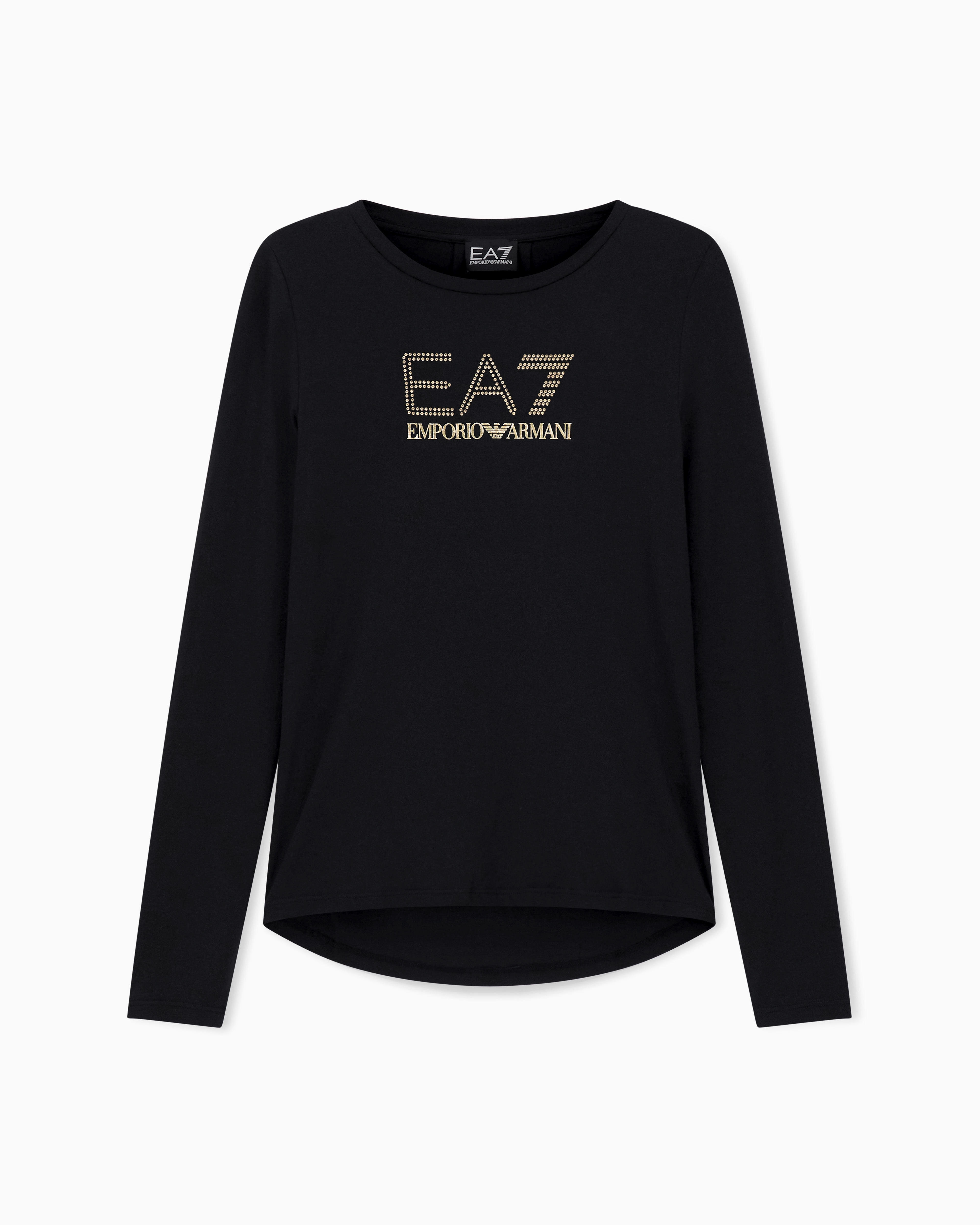 EMPORIO ARMANI ストレッチコットン クルーネックTシャツ M EMPORIO ARMANI (エンポリオアルマーニ) ストレッチコットン