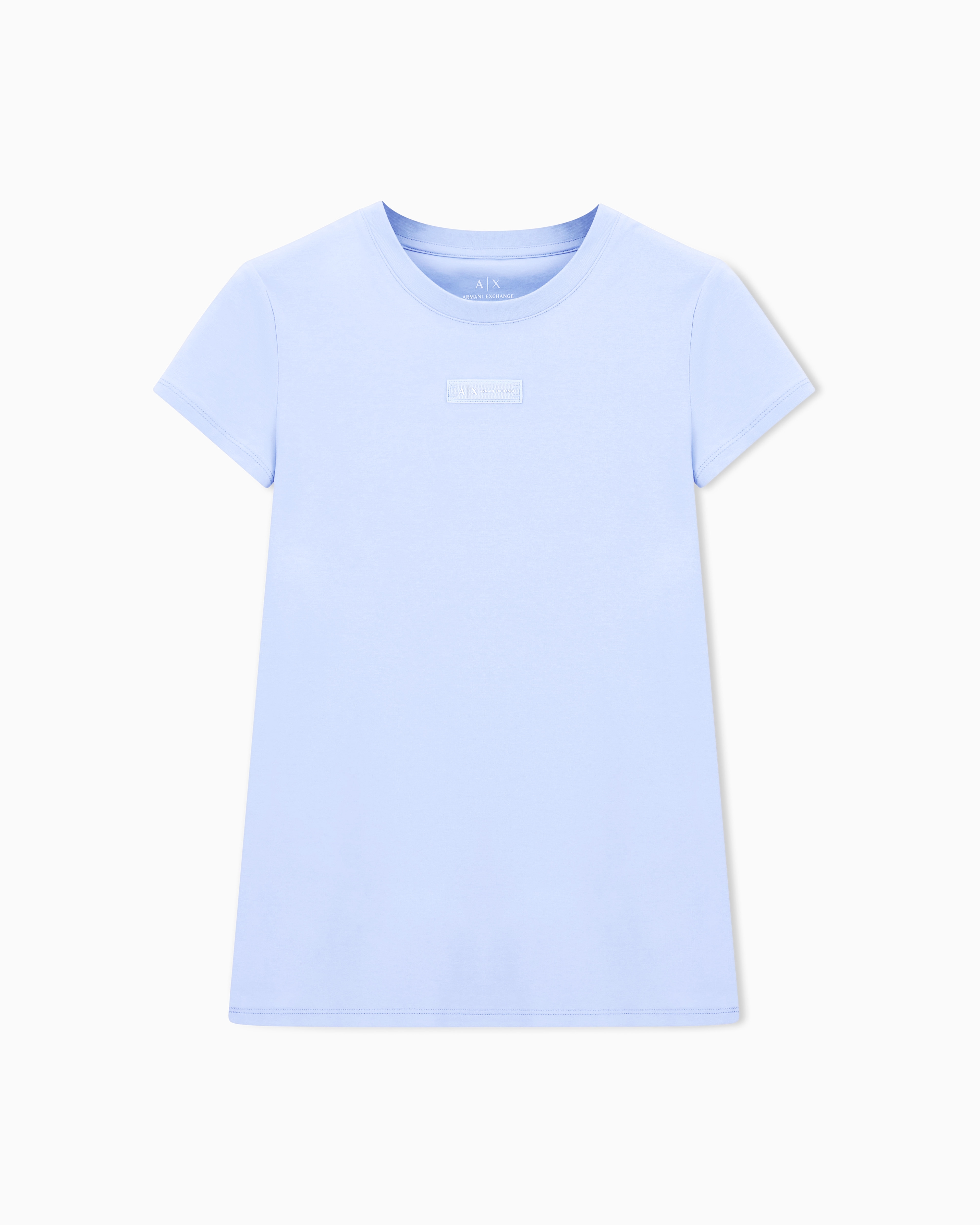 Armani Exchange Slim Fit T-shirts In Blue