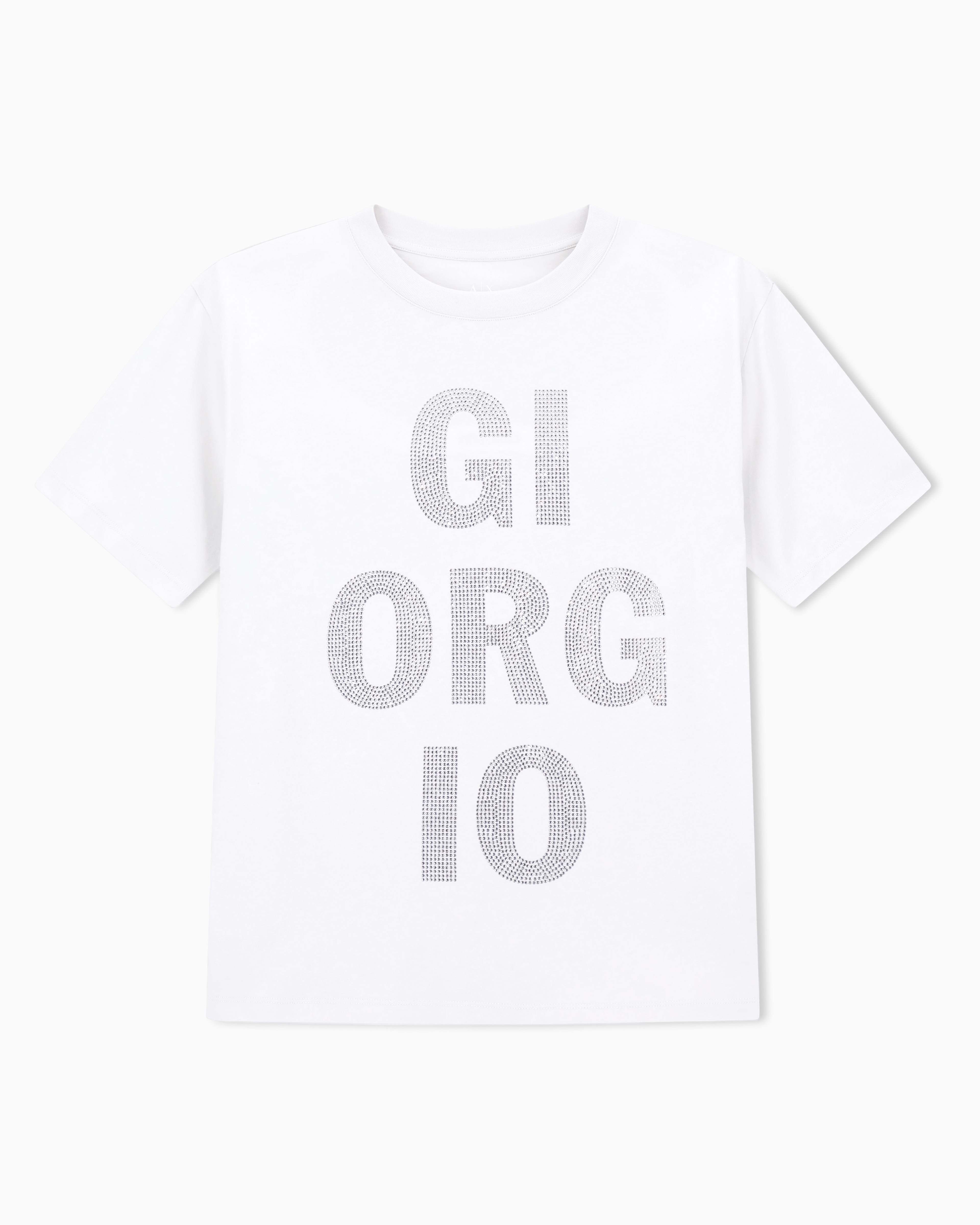 Armani Exchange Relaxed Fit T-shirts In White