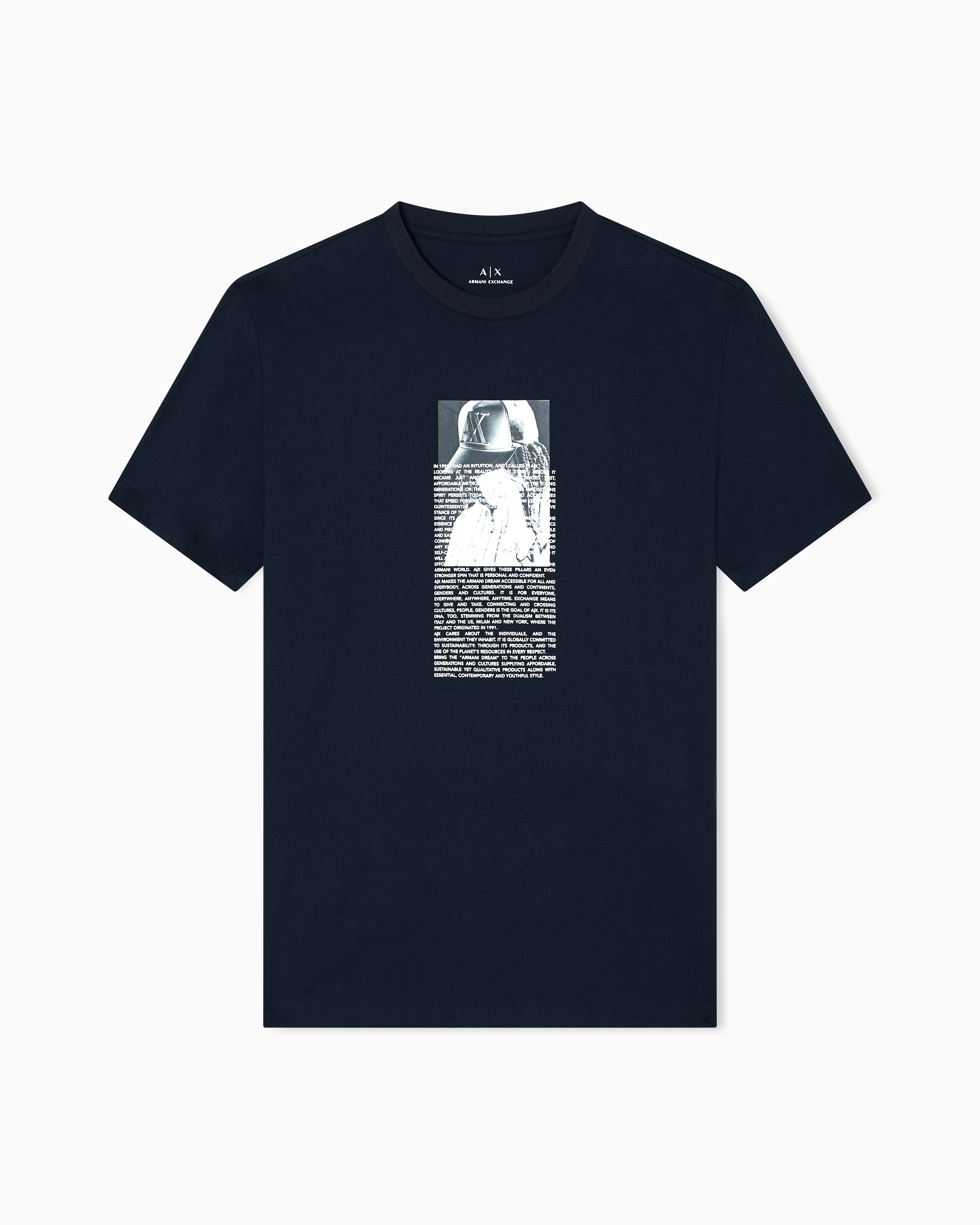 Regular fit T-shirt with photographic print