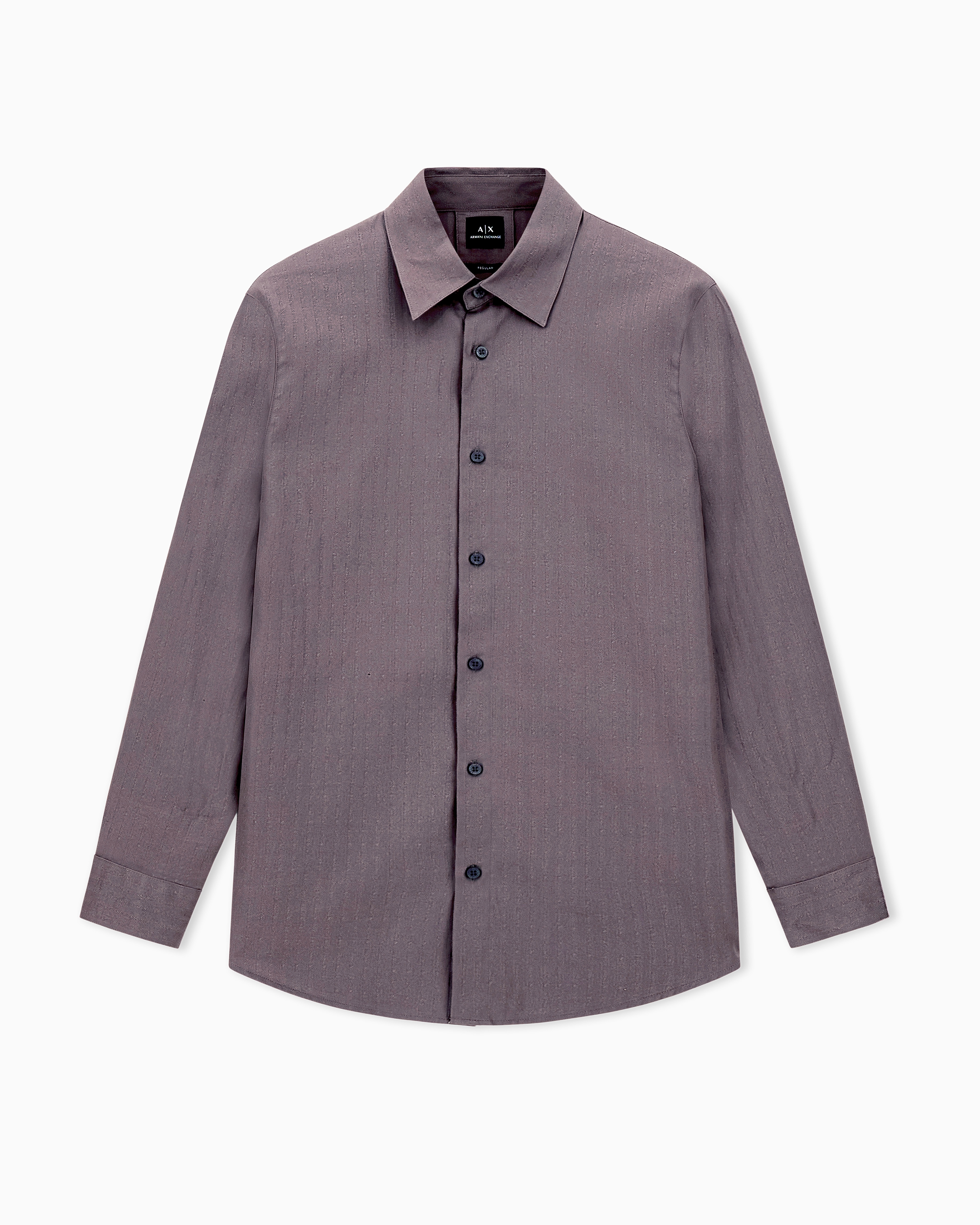 Armani Exchange - Casual Shirts, Man, Grey, Size: M