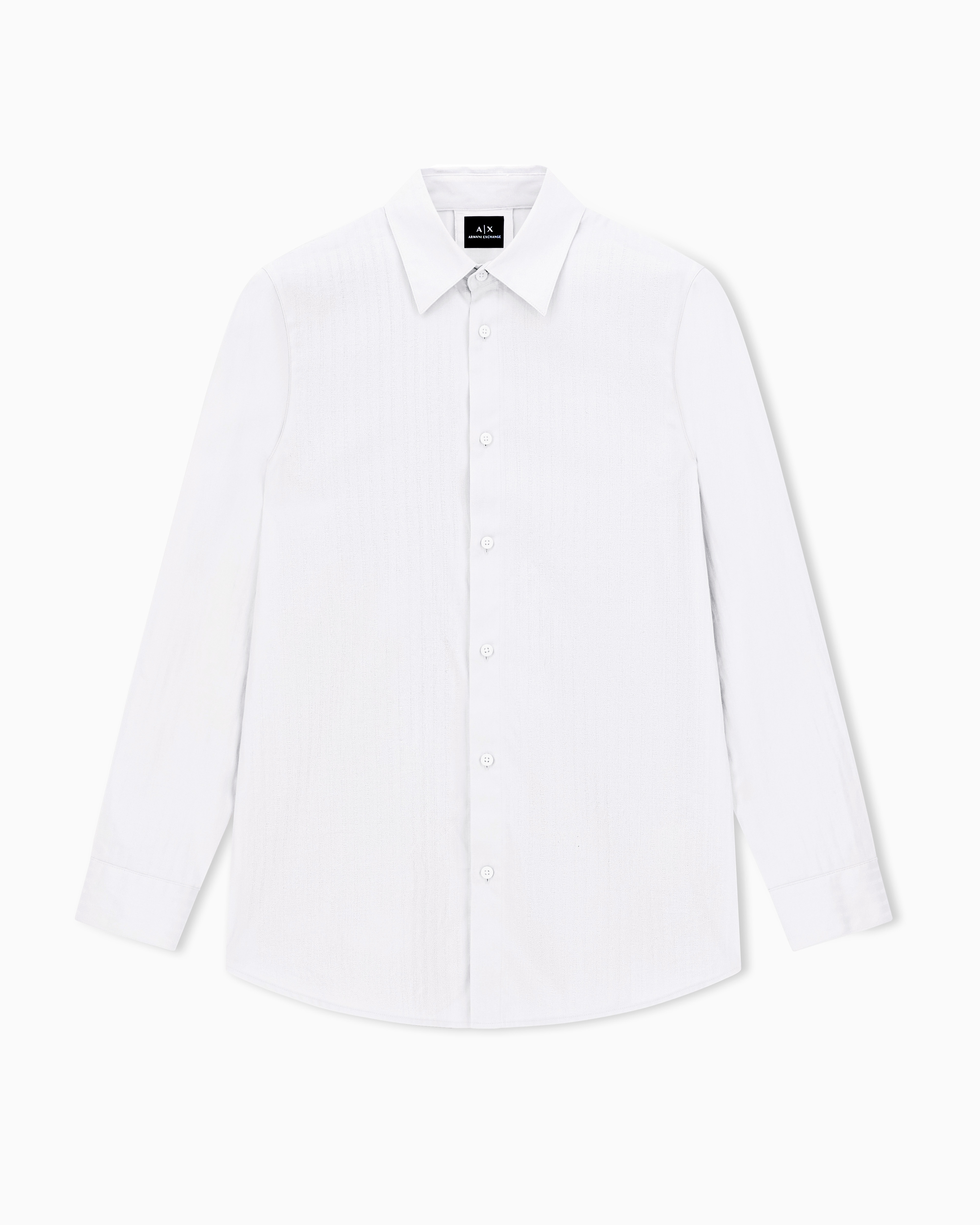 Armani Exchange - Casual Shirts, Man, Beige, Size: M
