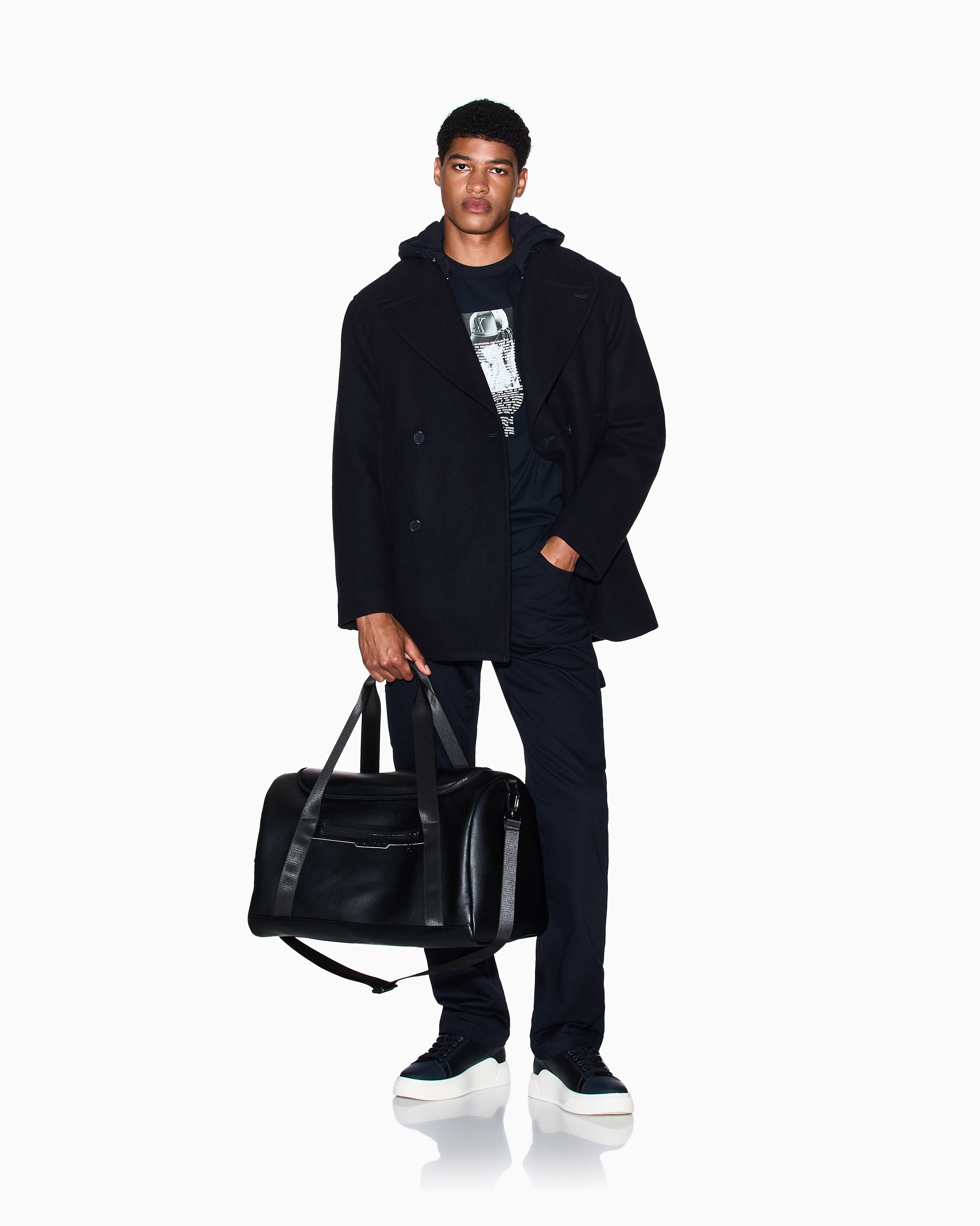 【ARMANI】ピーコート ARMANI EXCHANGE／アルマーニエクスチェンジ ピーコート XS