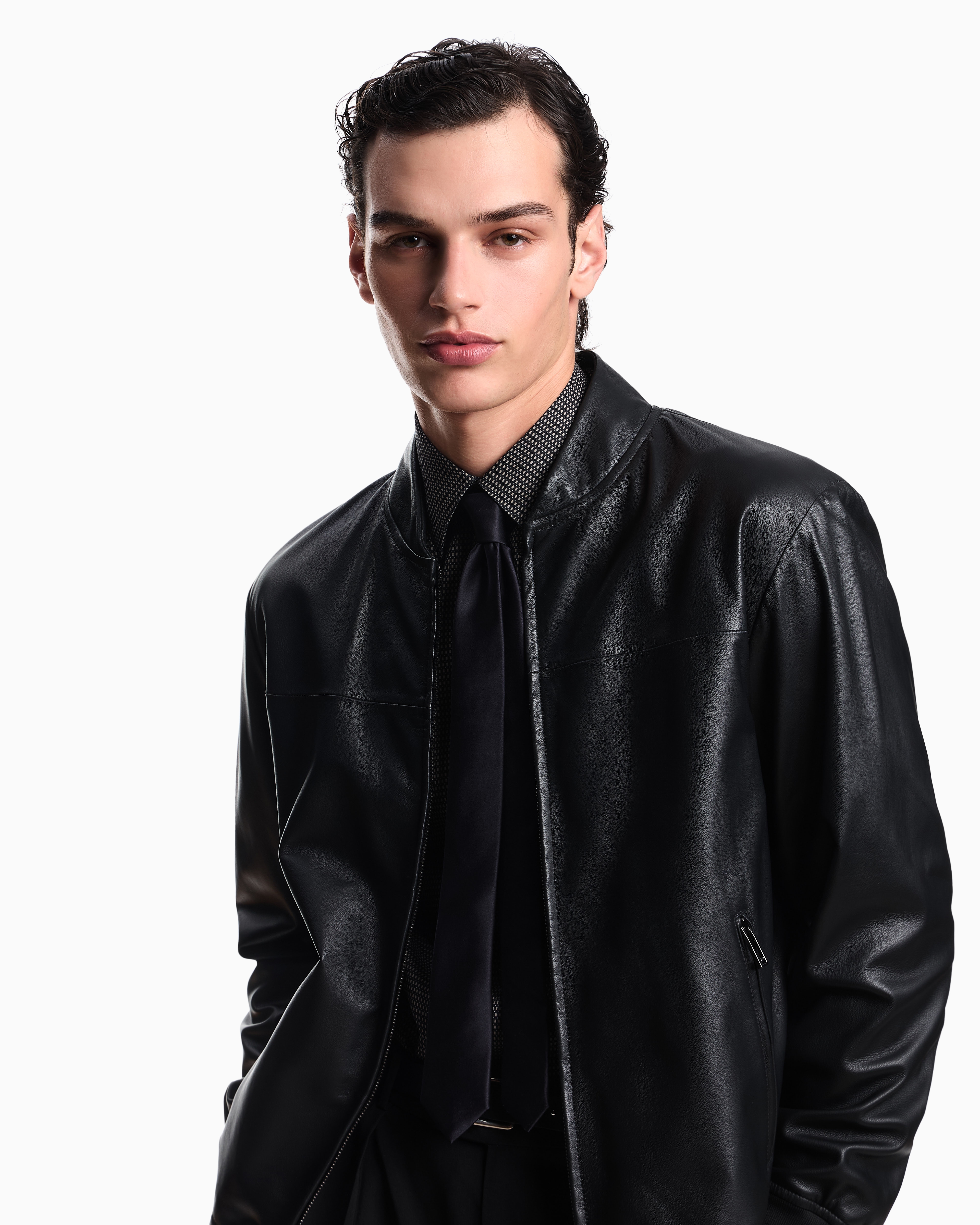 ブルゾン グローブクオリティ ナッパラムスキン | Emporio Armani