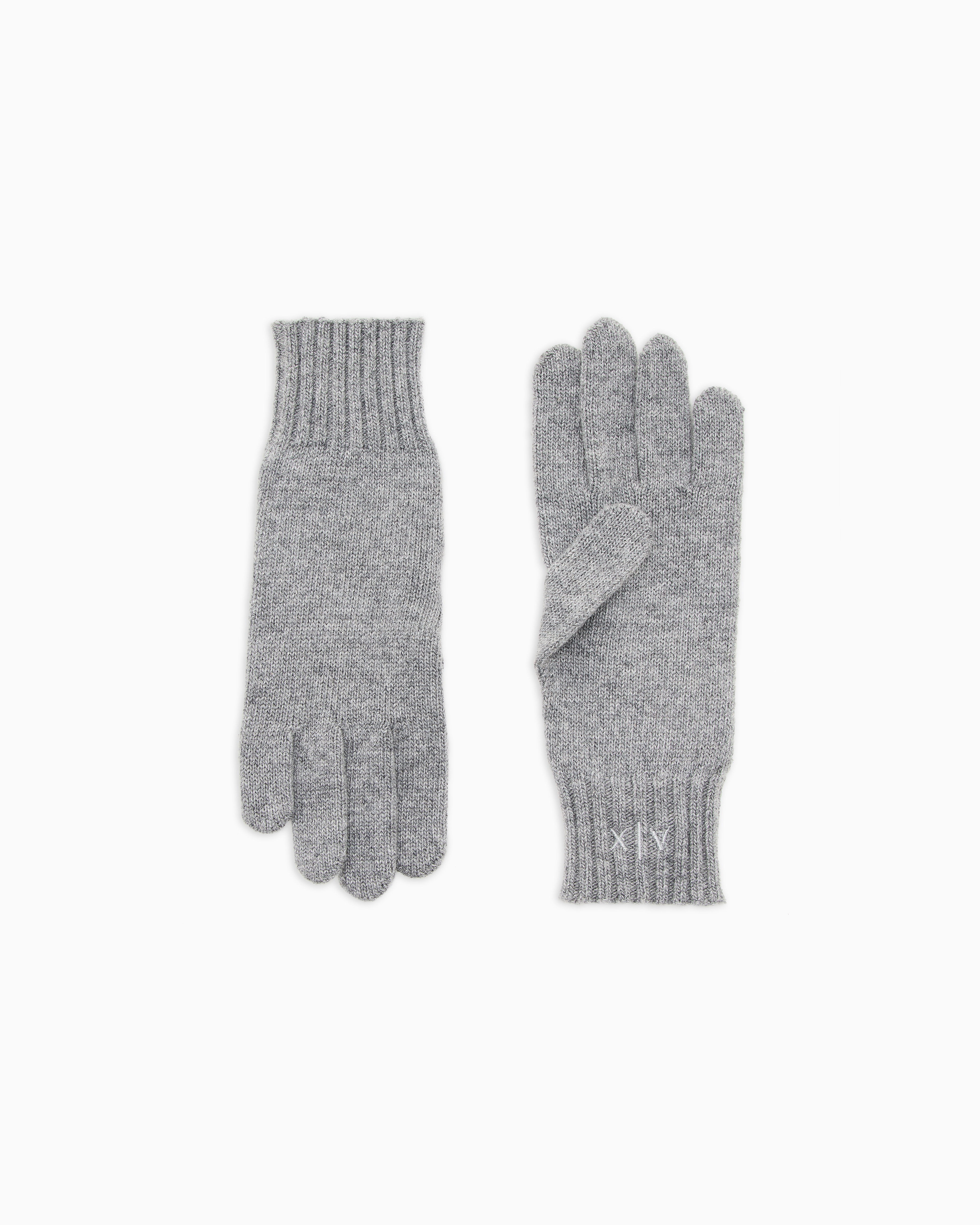 Armani Exchange - Gloves, Woman, Silver, Size: